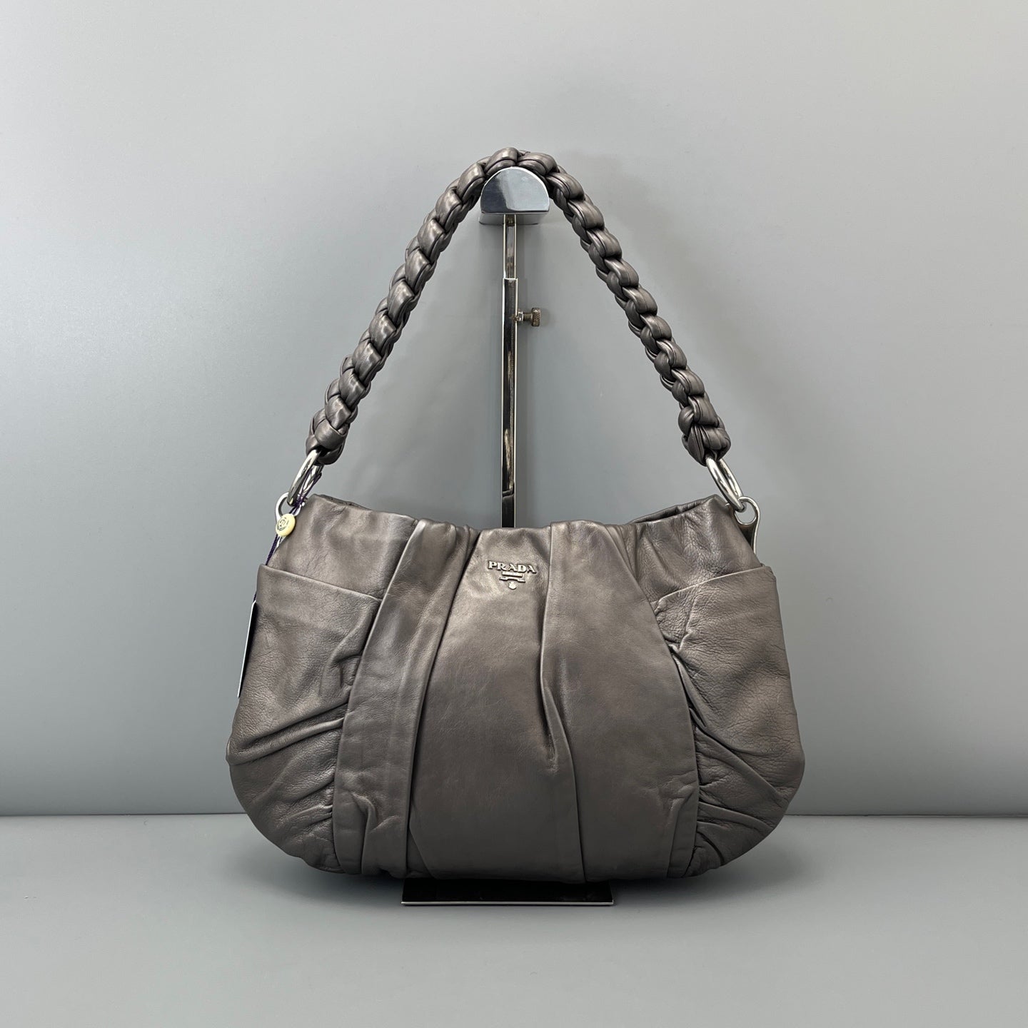 Prada -  - Leather - Grey