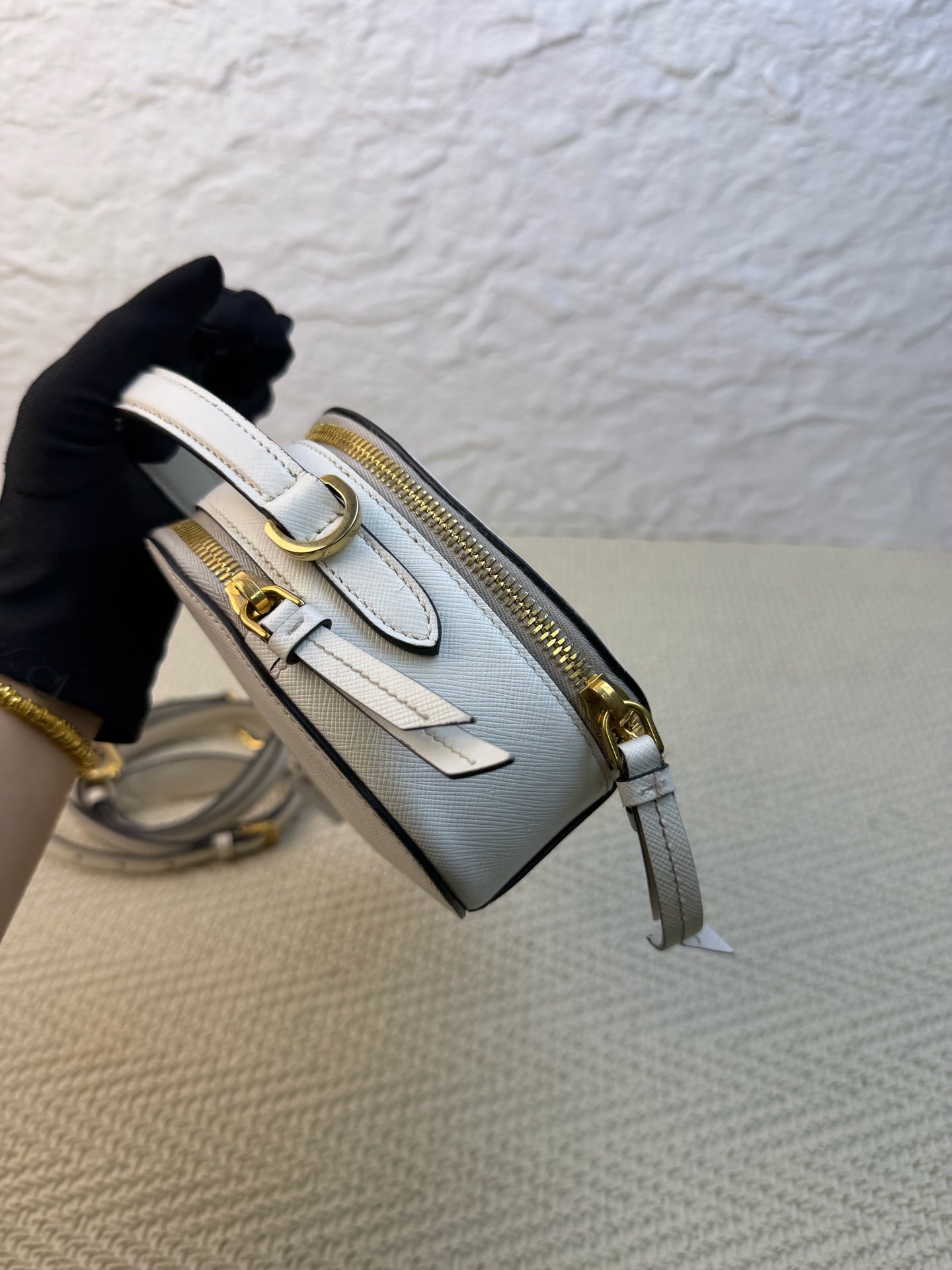 Prada - 1BH123 - Leather - White - (mini)