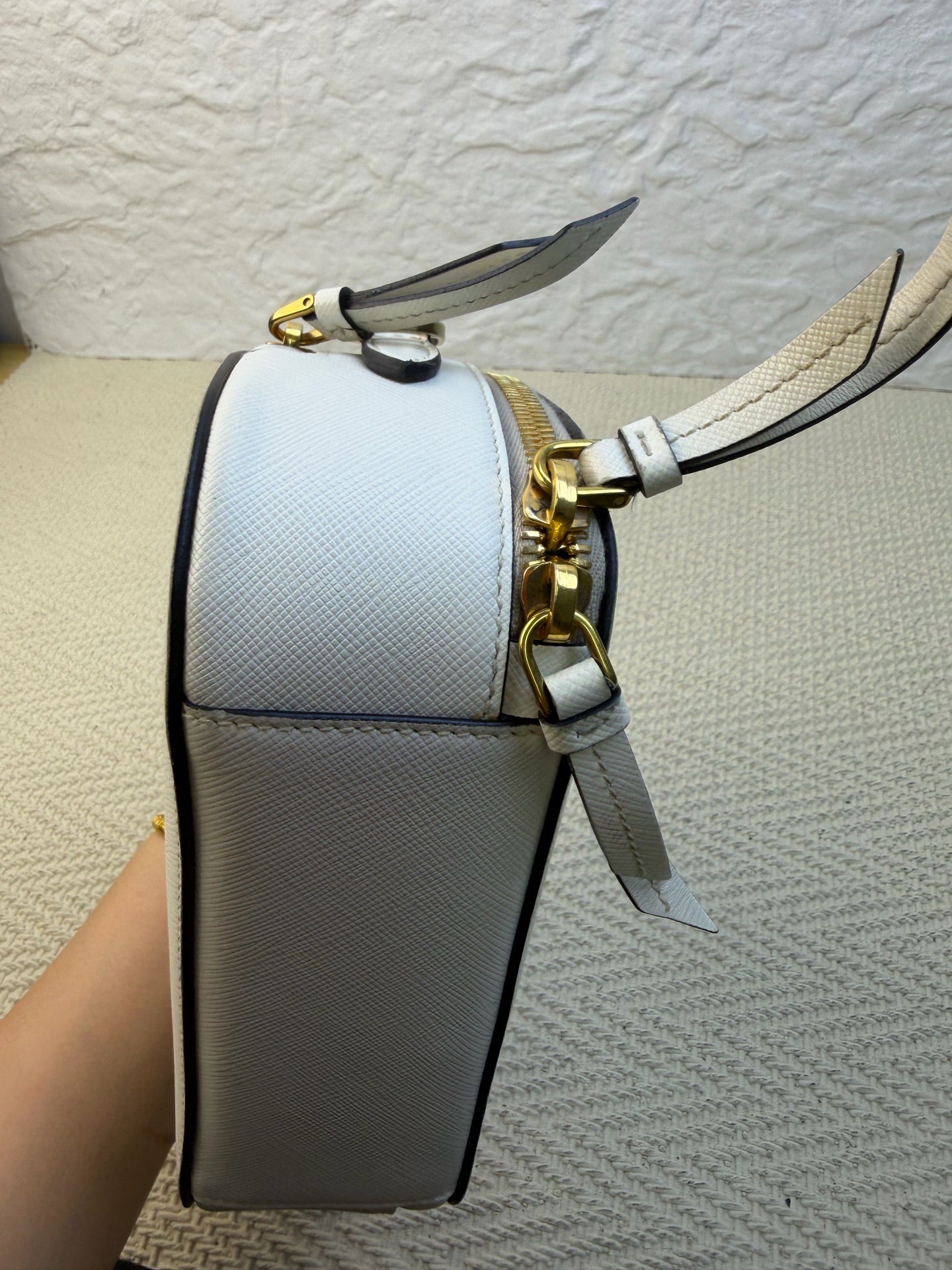 Prada - 1BH123 - Leather - White - (mini)
