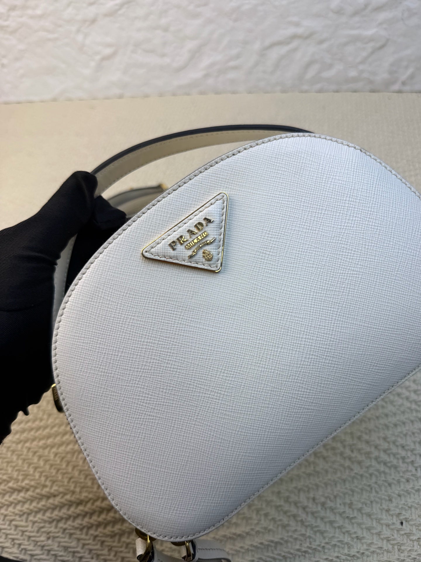 Prada - 1BH123 - Leather - White - (mini)