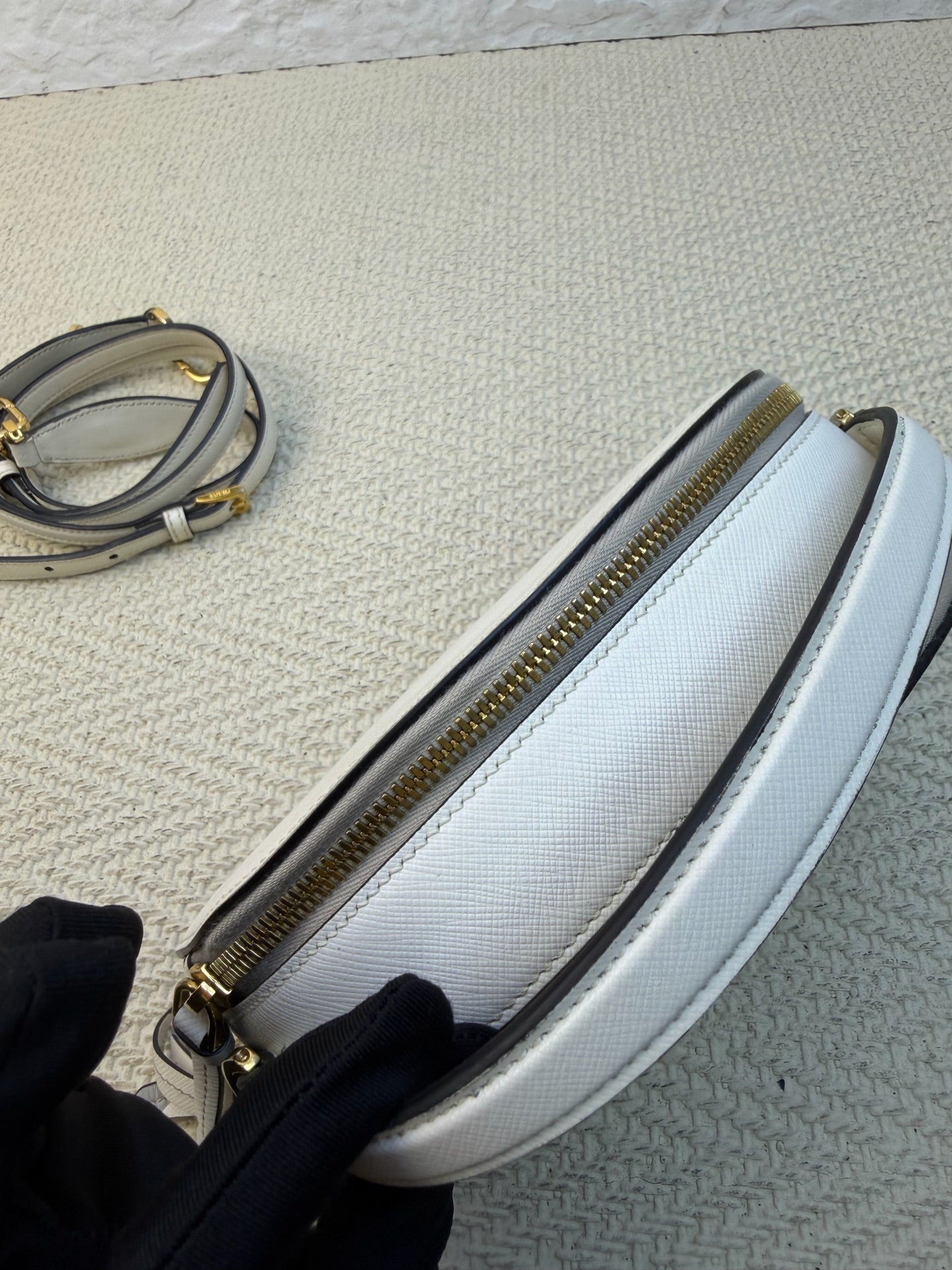 Prada - 1BH123 - Leather - White - (mini)