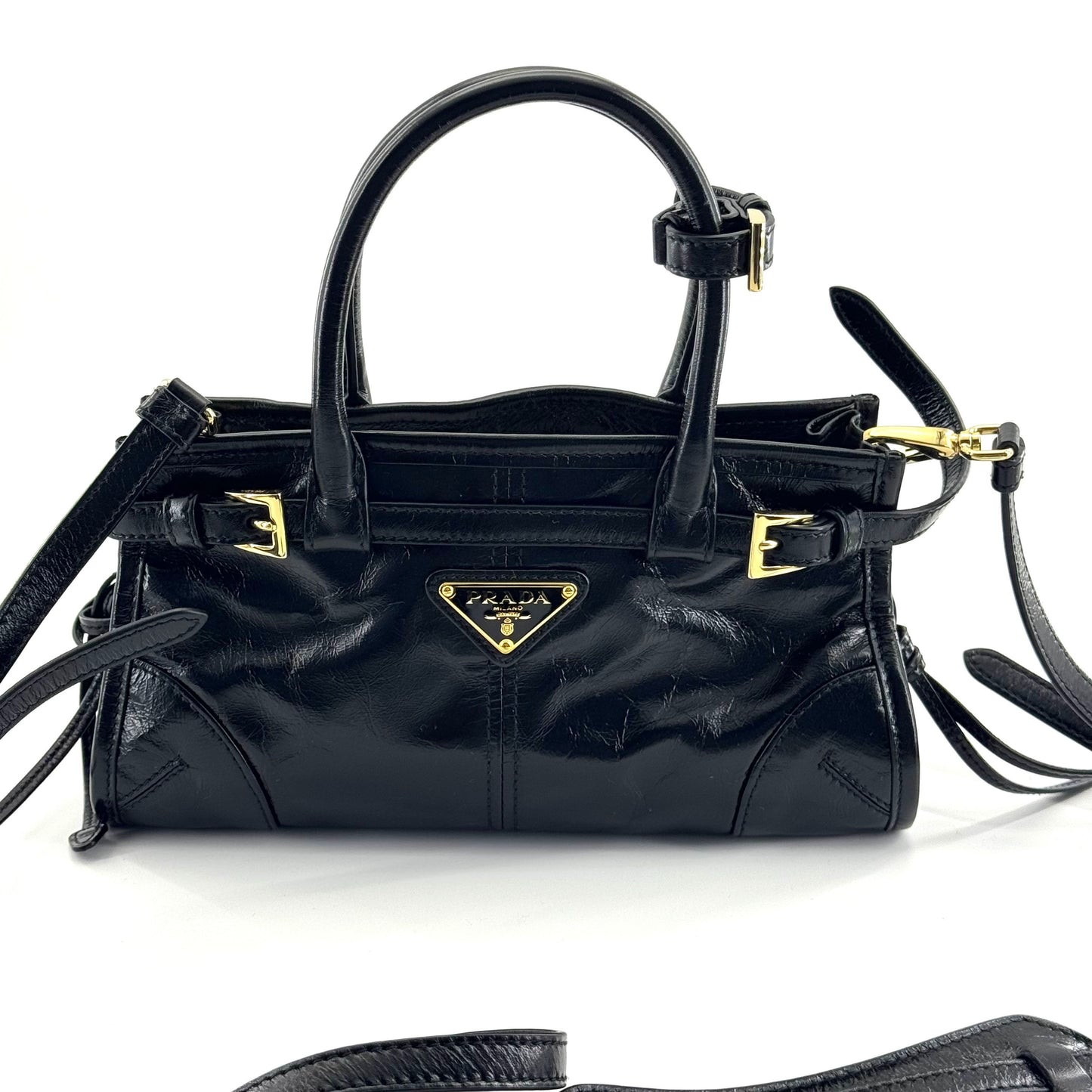 Prada - 1BH215_2CYR_F0002_V_OOO - Leather - Black