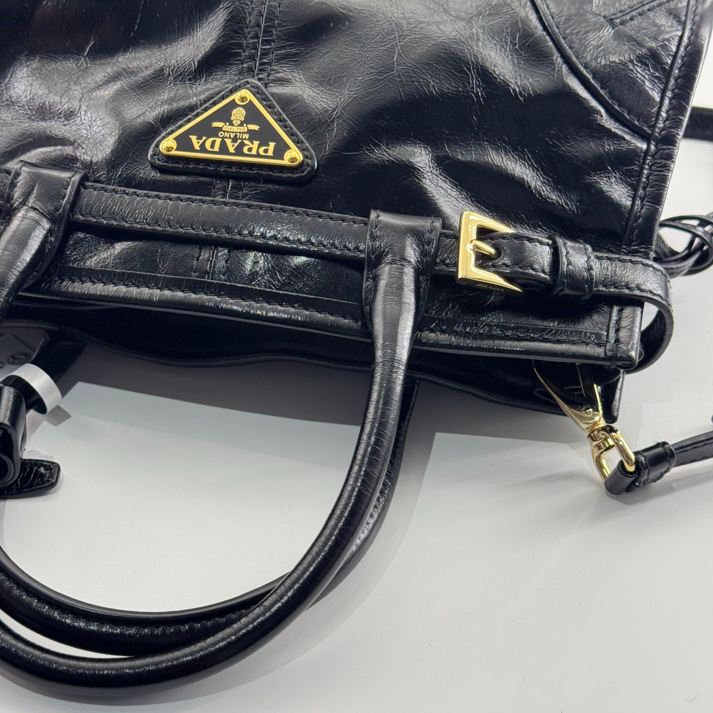 Prada - 1BH215_2CYR_F0002_V_OOO - Leather - Black