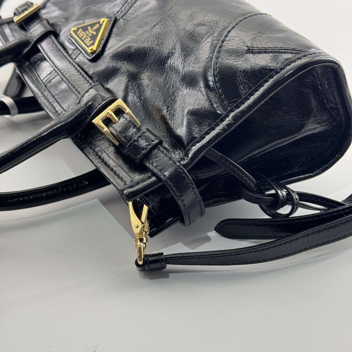 Prada - 1BH215_2CYR_F0002_V_OOO - Leather - Black