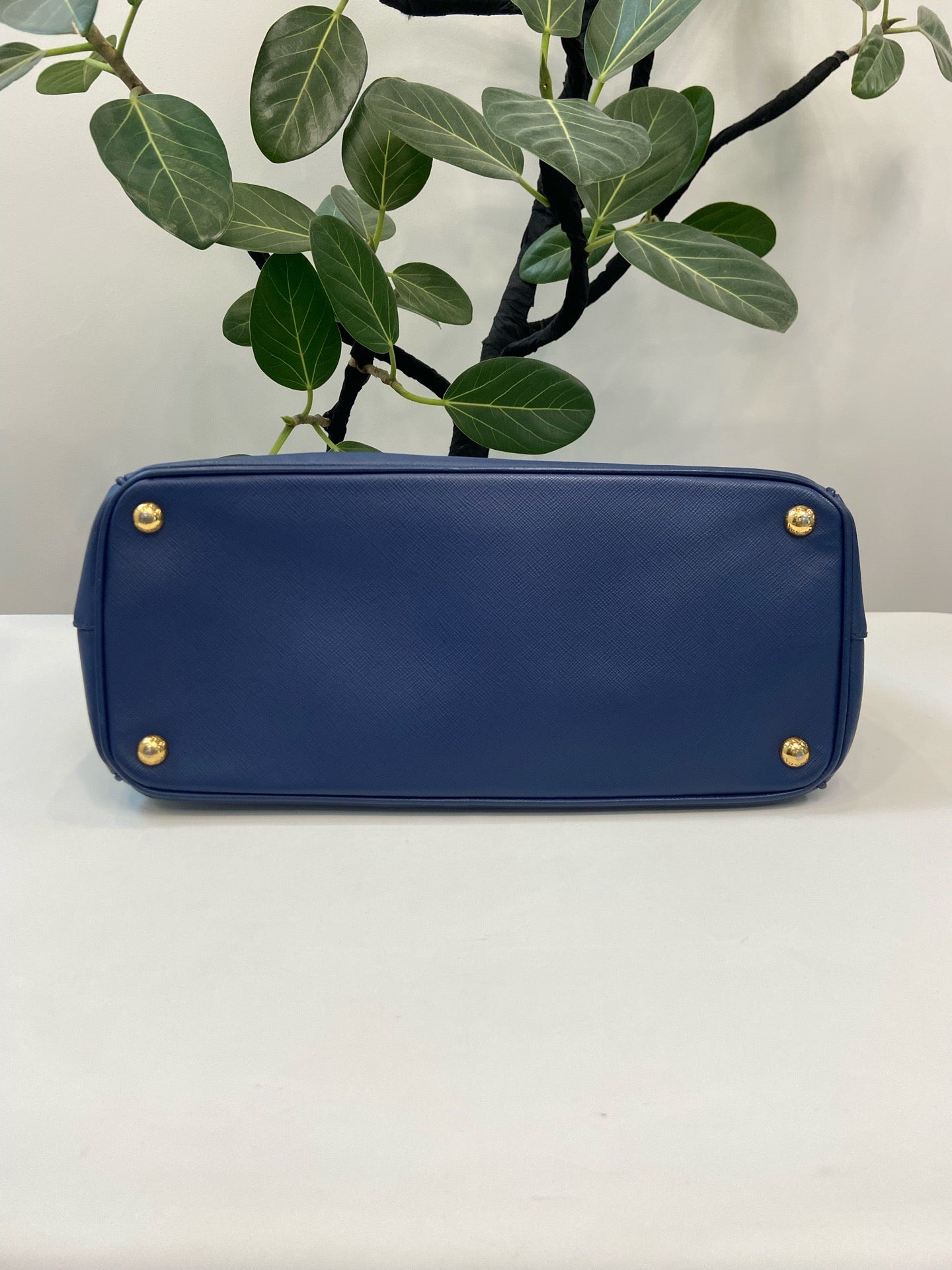 Prada - Bauletto - Leather - Blue - (large)