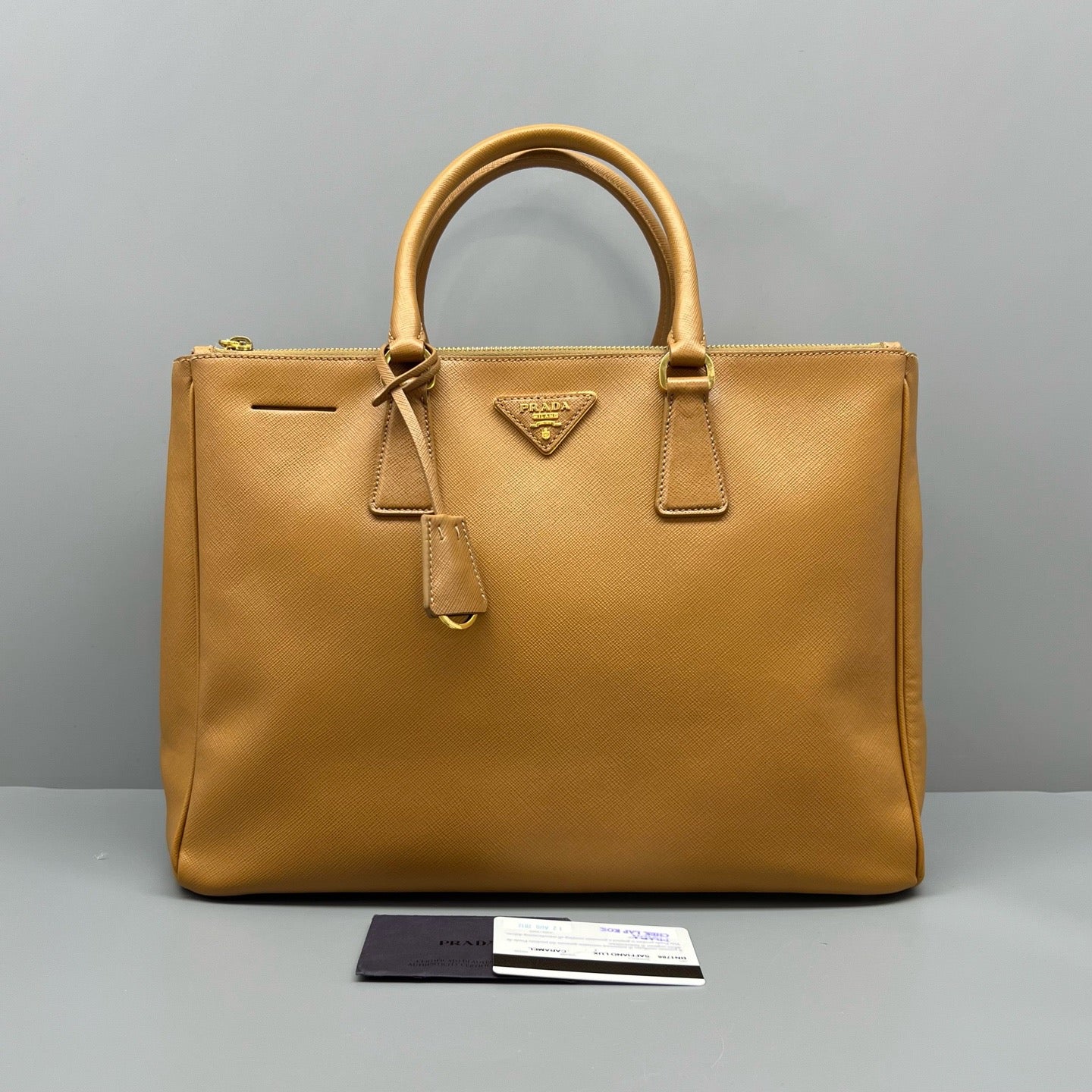 Prada - Bauletto - Leather - Brown - (large)