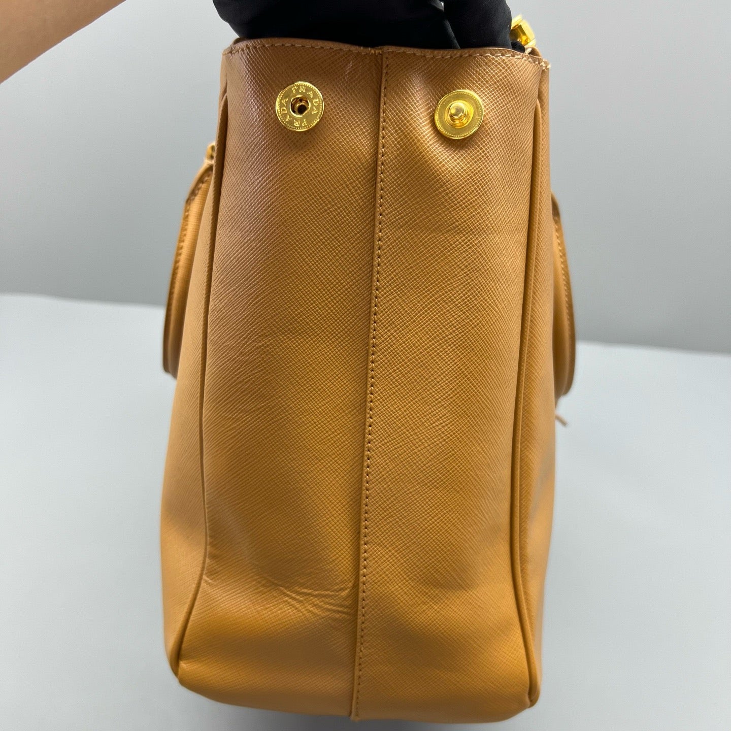 Prada - Bauletto - Leather - Brown - (large)