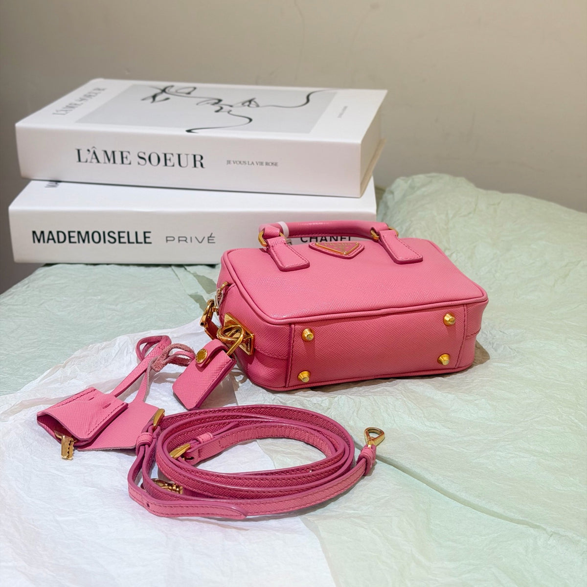 Prada - BL0705-NZV-F0002 - Leather - Pink - (mini)