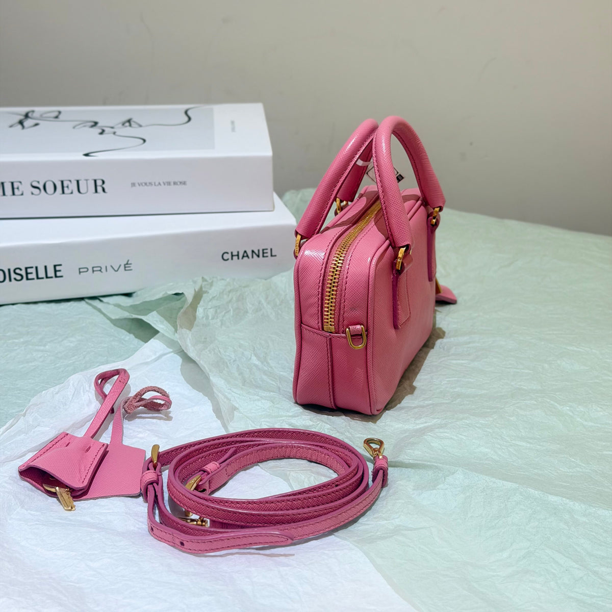 Prada - BL0705-NZV-F0002 - Leather - Pink - (mini)