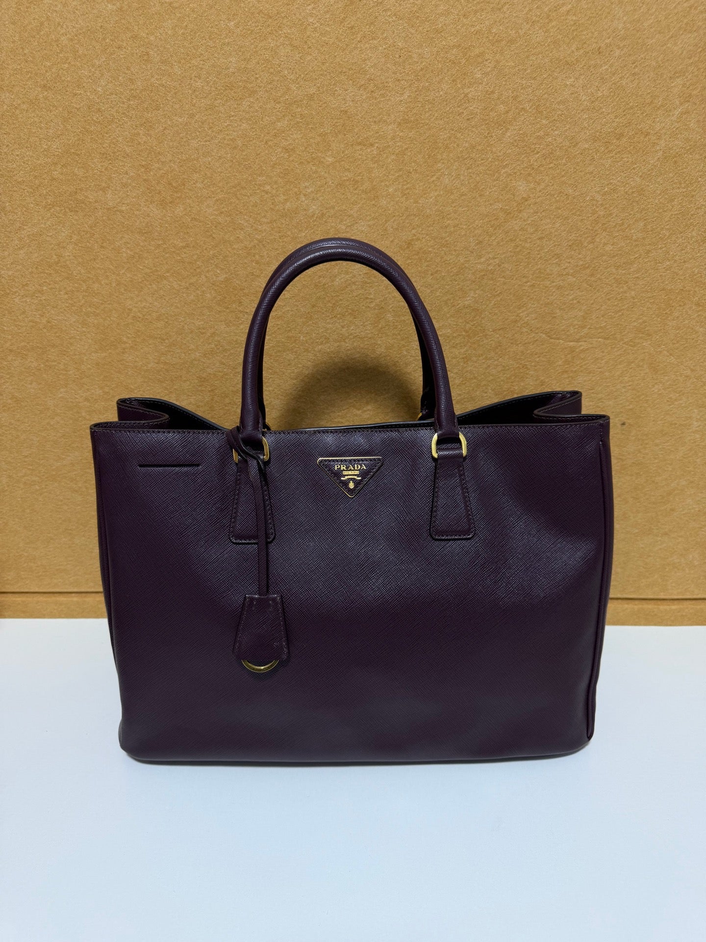 Prada - BN2316 - Leather - Burgundy - (large)