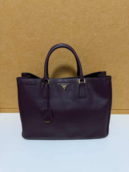 Prada - BN2316 - Leather - Burgundy - (large)