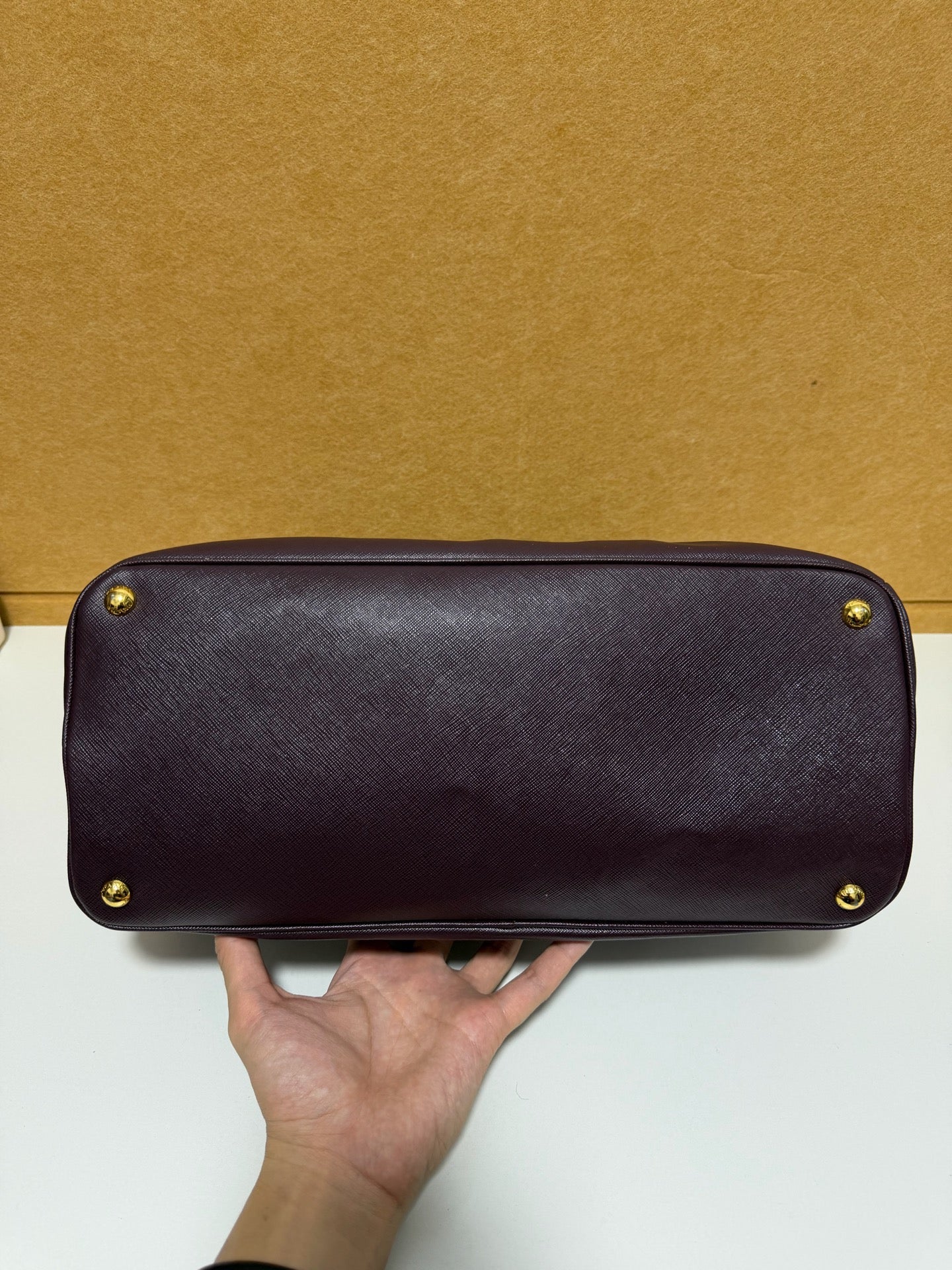 Prada - BN2316 - Leather - Burgundy - (large)