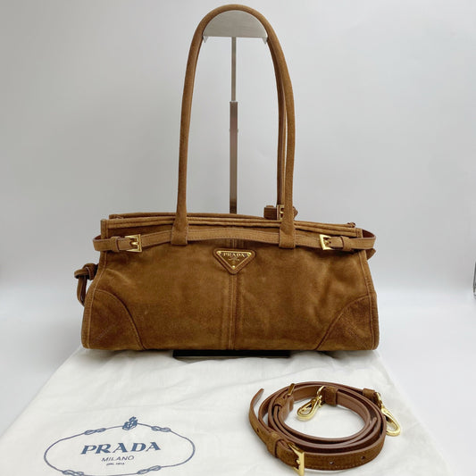 Prada - Bonnie - Suede - Brown - (Other)