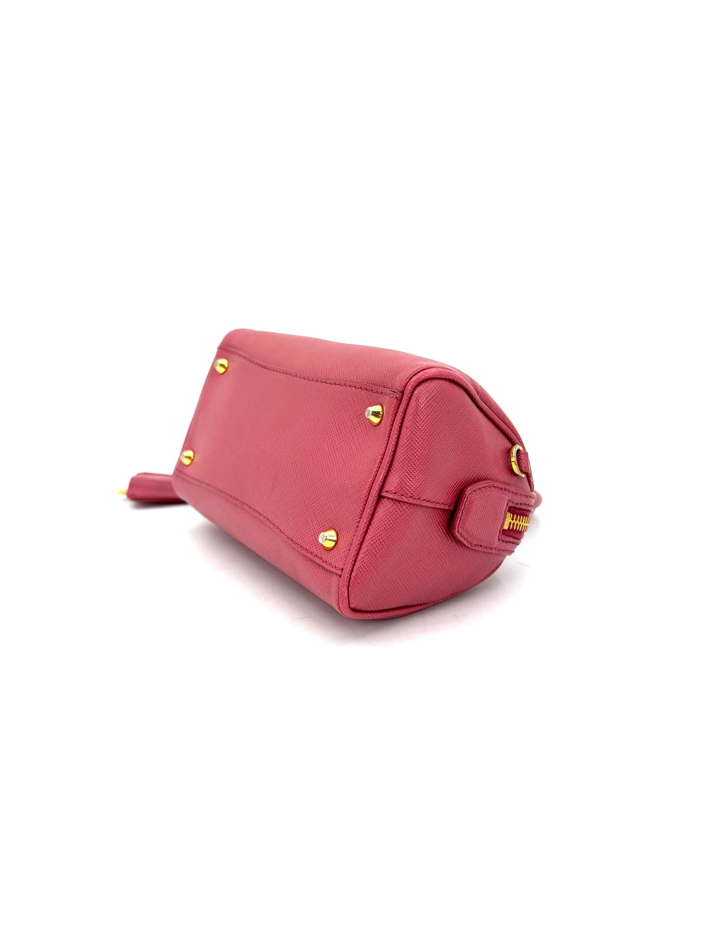 Prada - Boston Bag - Saffiano leather - Red - (mini)