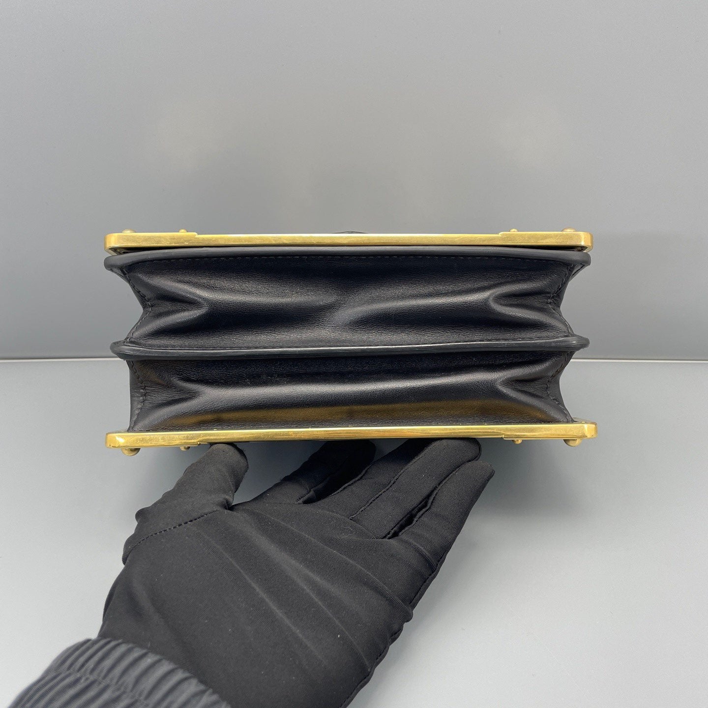 Prada - Cahier - Leather - Black - (Small)