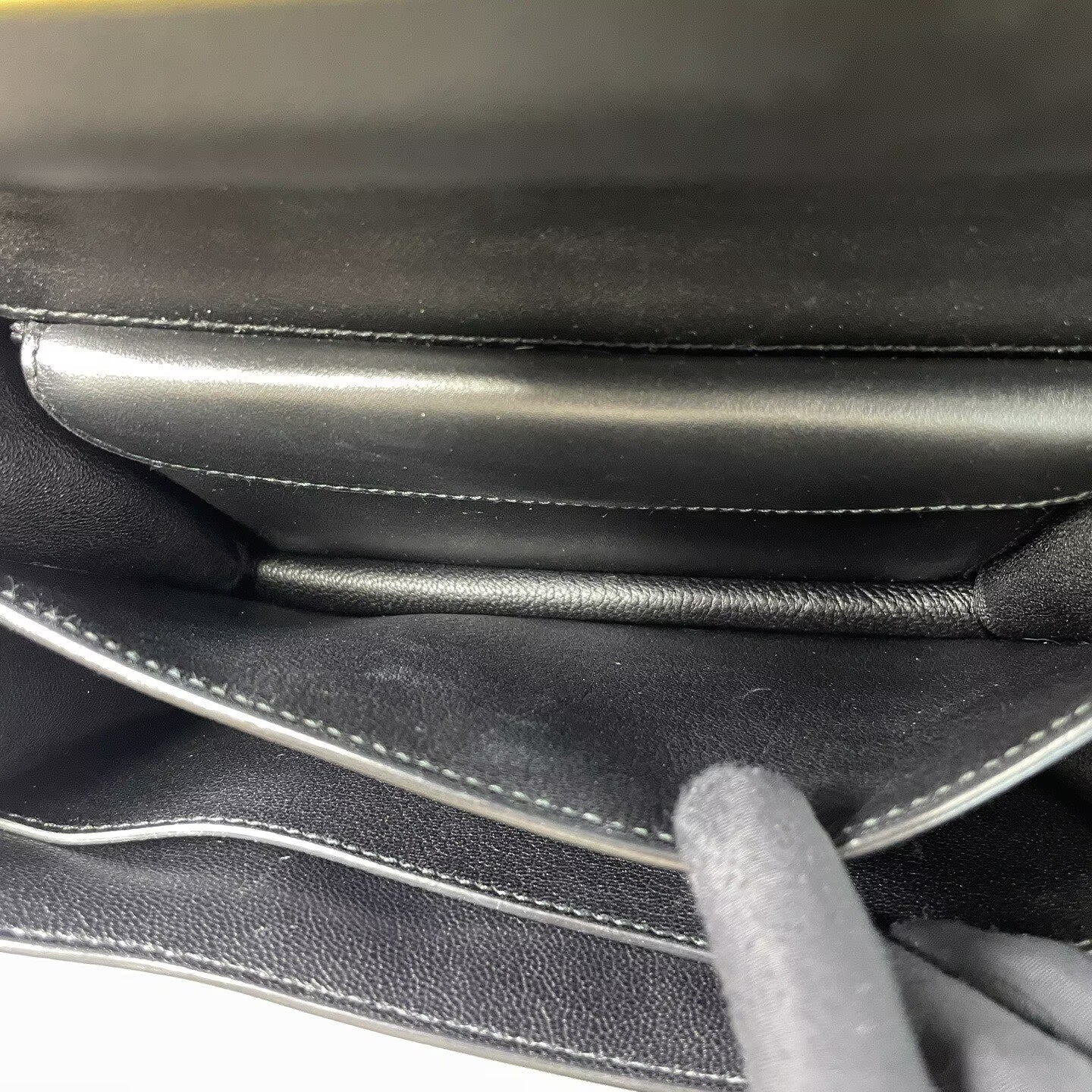 Prada - Cahier - Leather - Black with Gold-Tone Hardware - (mini)