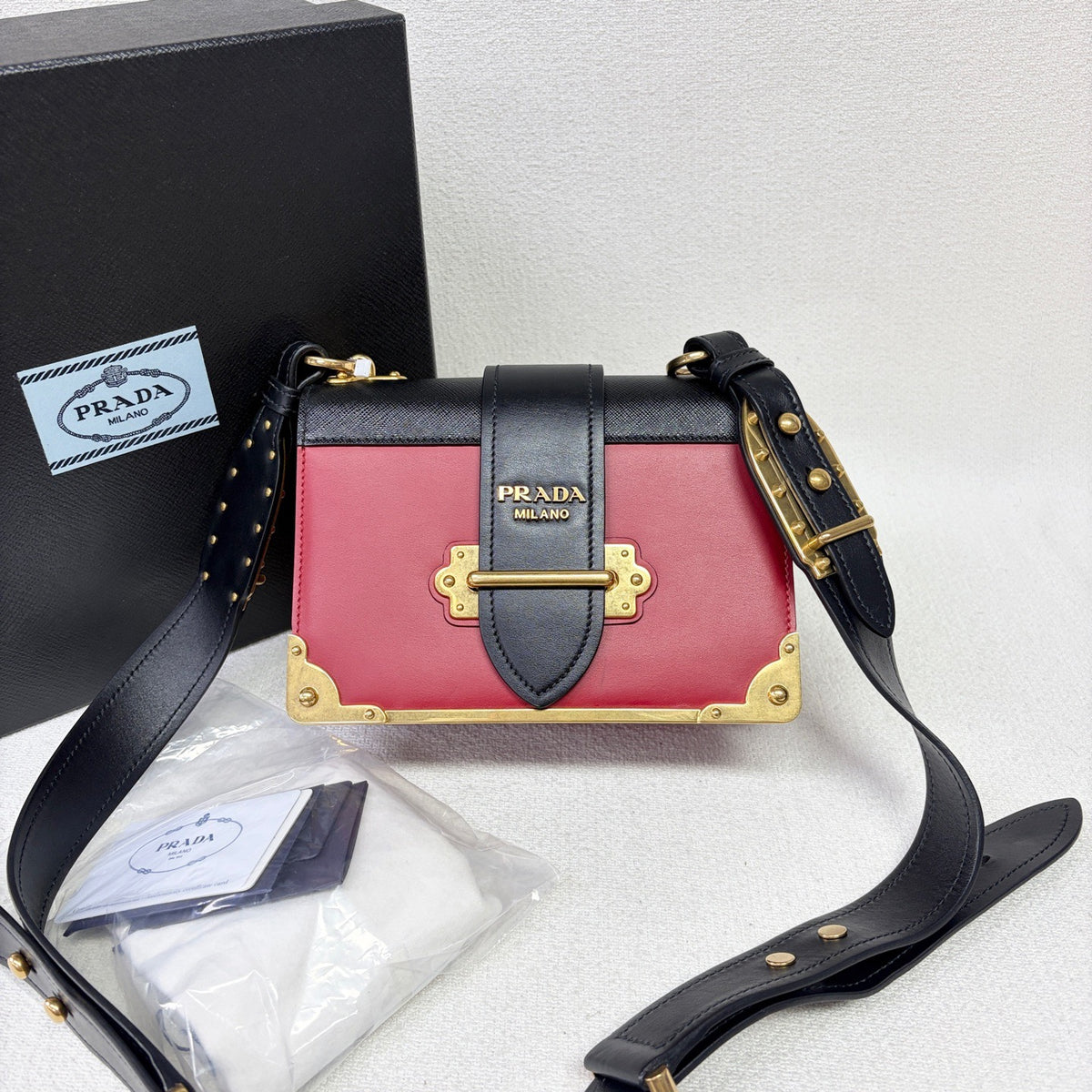 Prada - Cahier - Leather - Multicolour - (mini)