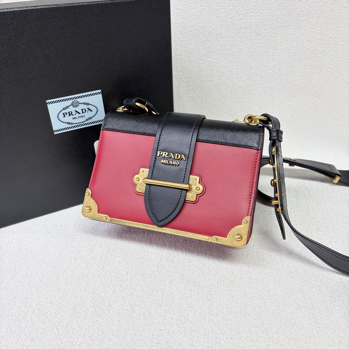 Prada - Cahier - Leather - Multicolour - (mini)