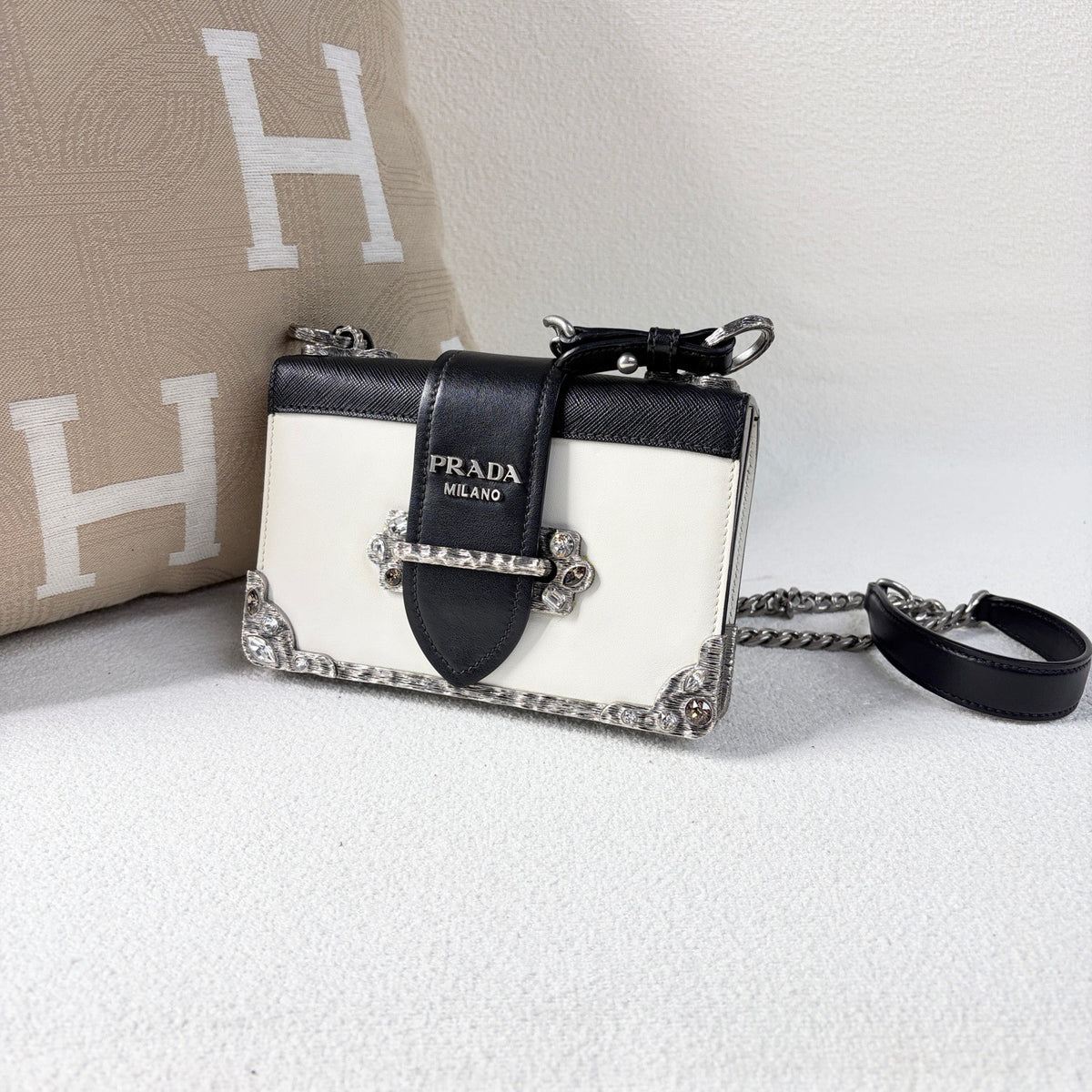 Prada - Cahier - Leather - Multicolour - (mini)