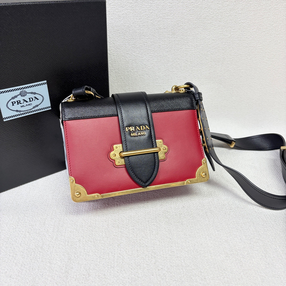 Prada - Cahier - Leather - Multicolour - (mini)