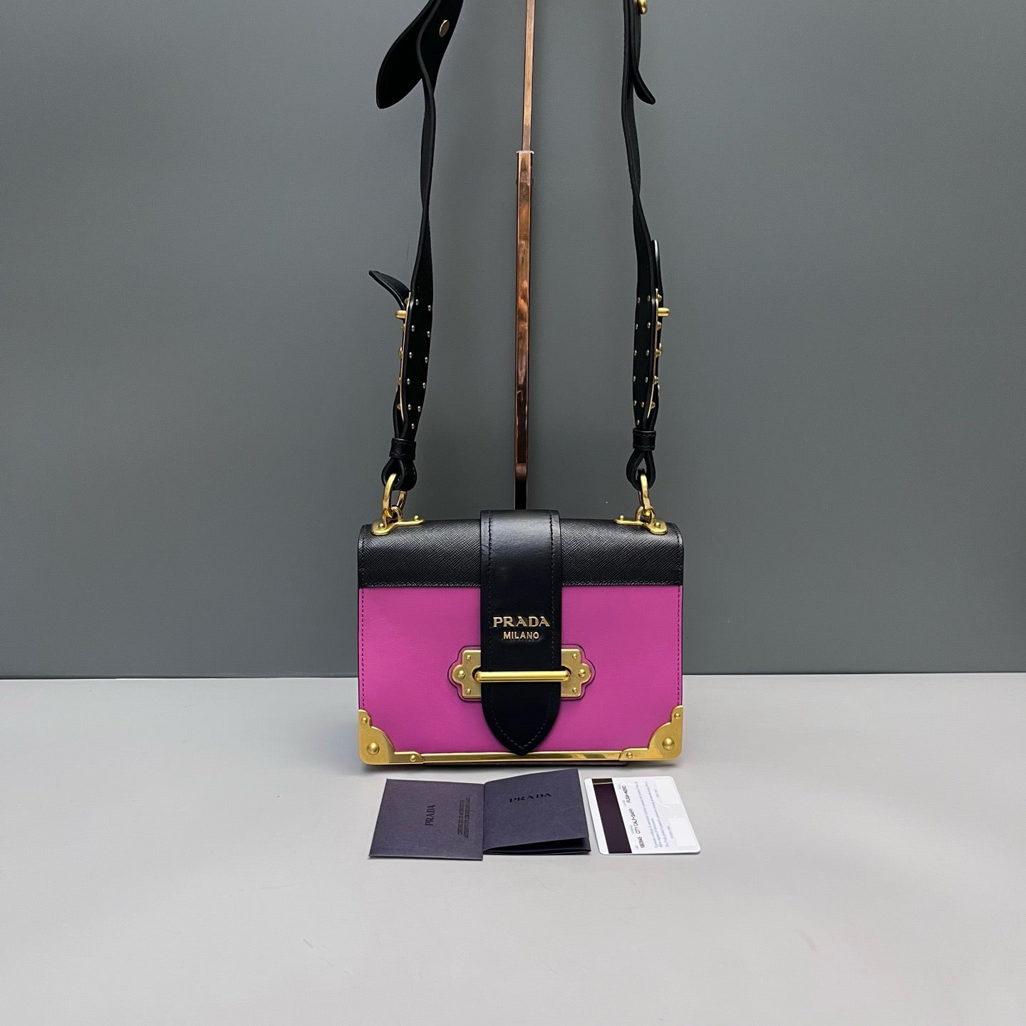 Prada - Cahier - Leather - Multicolour - (small)