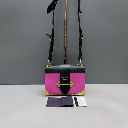 Prada - Cahier - Leather - Multicolour - (small)