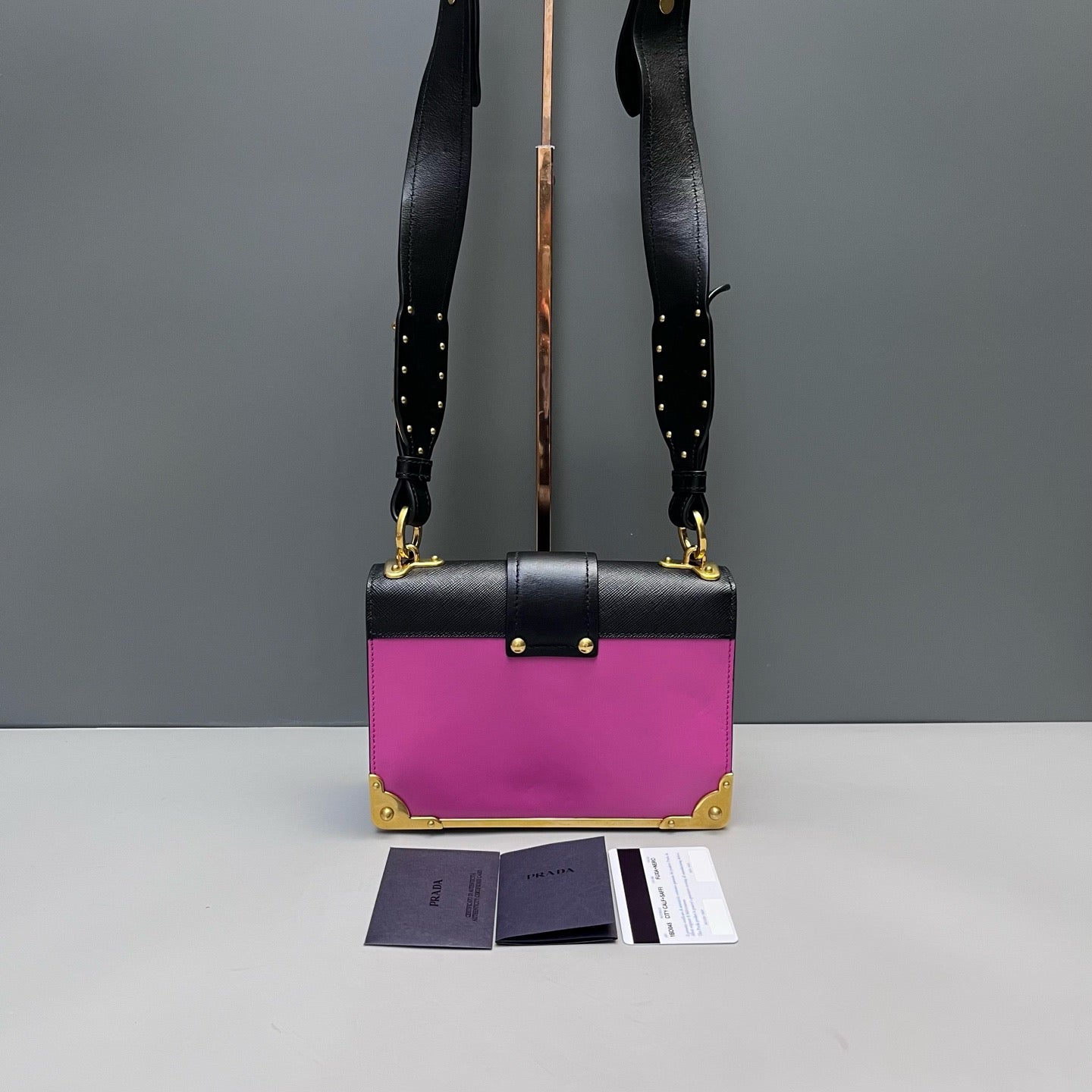 Prada - Cahier - Leather - Multicolour - (small)