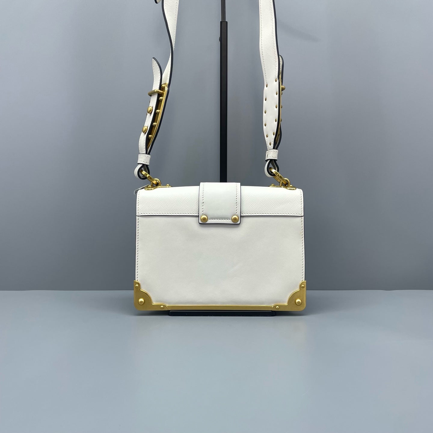 Prada - Cahier - Leather - White - (mini)