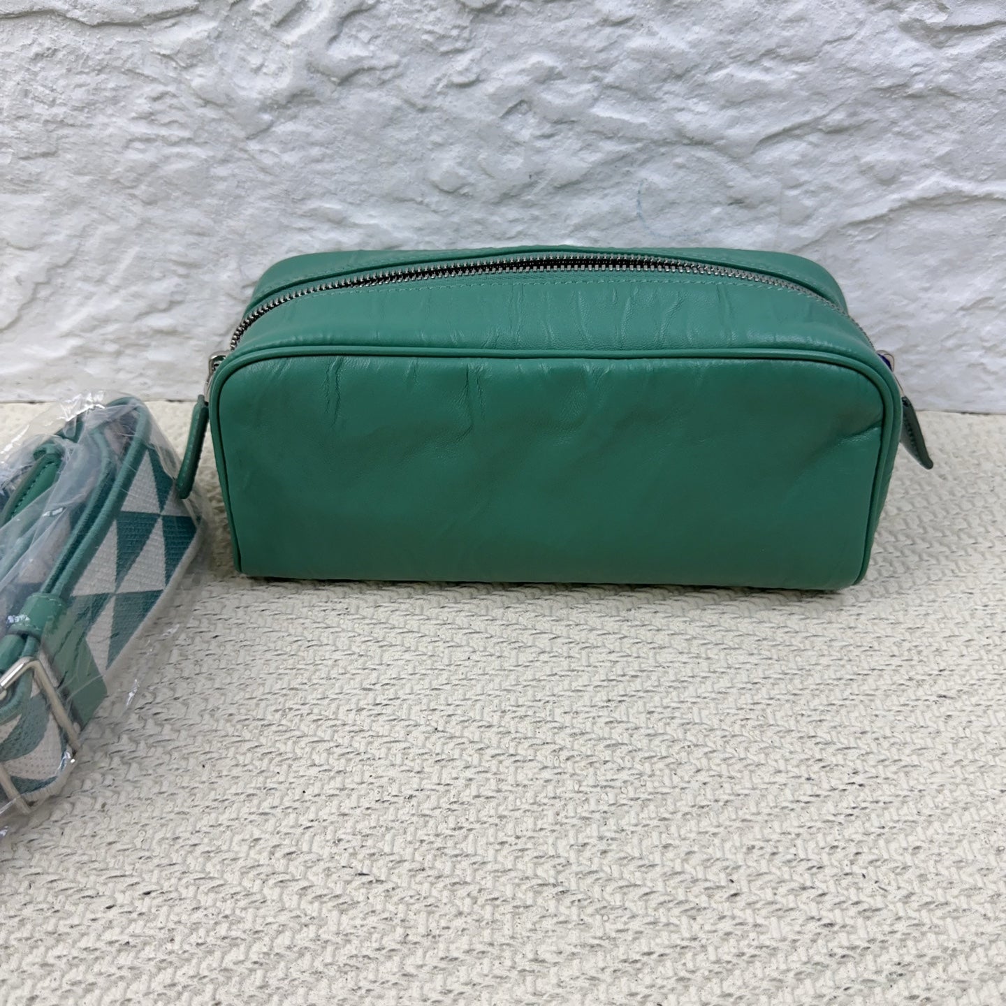 Prada - Camera Bag - Leather - Green - (mini)
