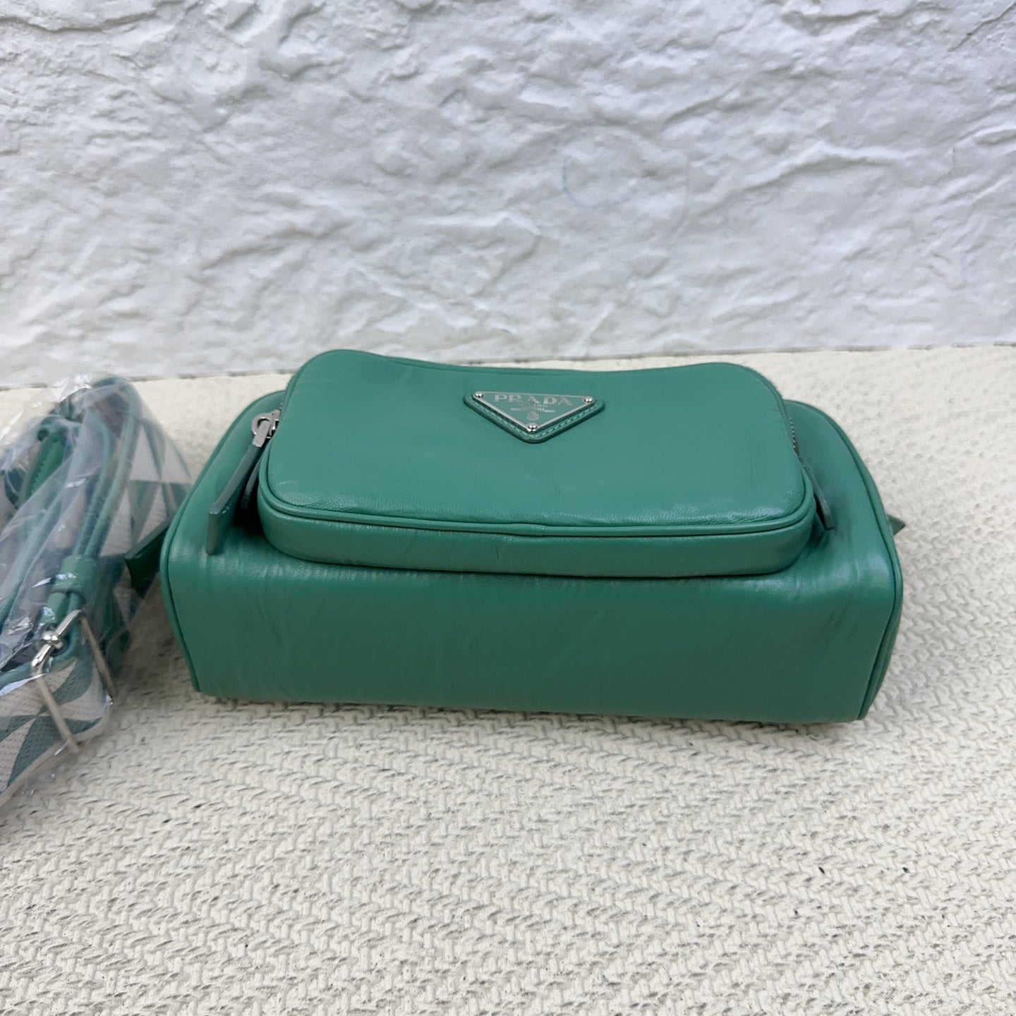 Prada - Camera Bag - Leather - Green - (mini)