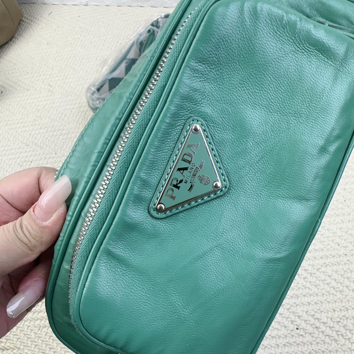 Prada - Camera Bag - Leather - Green - (mini)