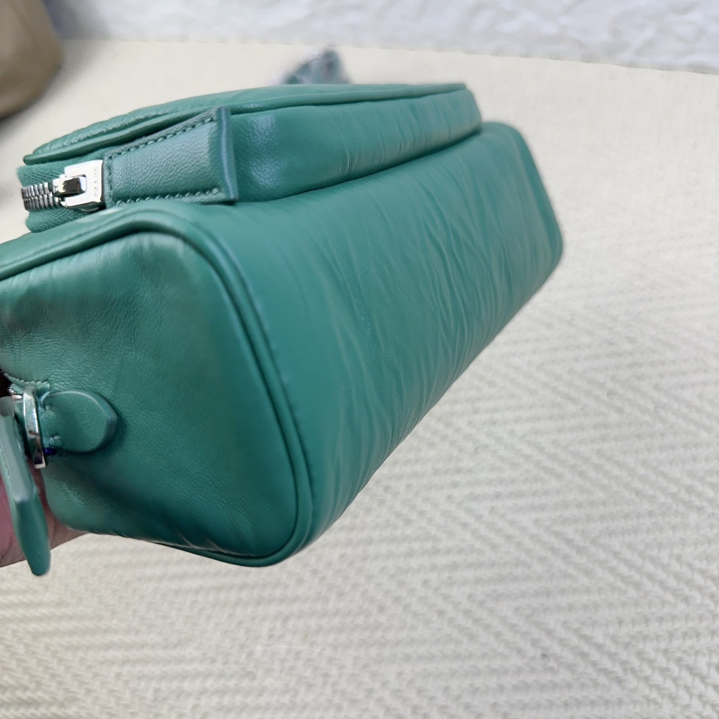 Prada - Camera Bag - Leather - Green - (mini)