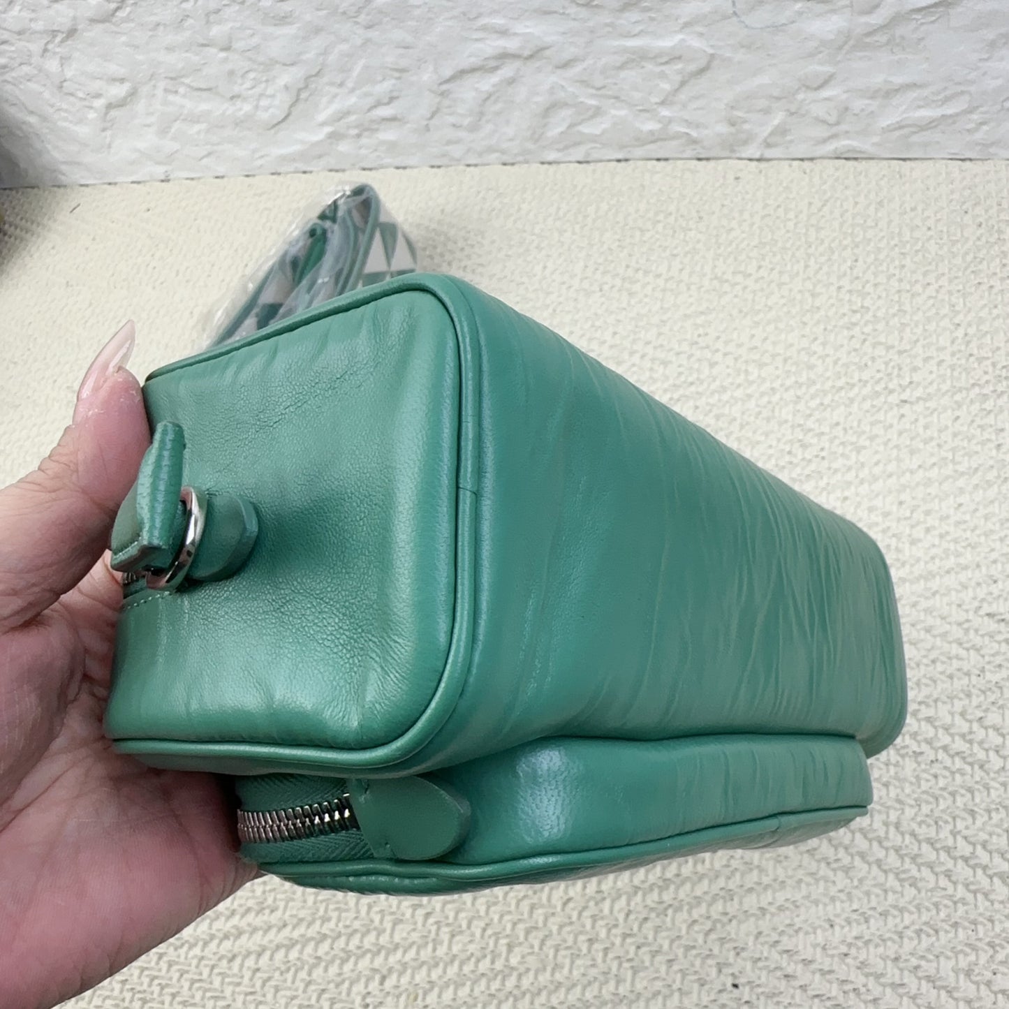 Prada - Camera Bag - Leather - Green - (mini)