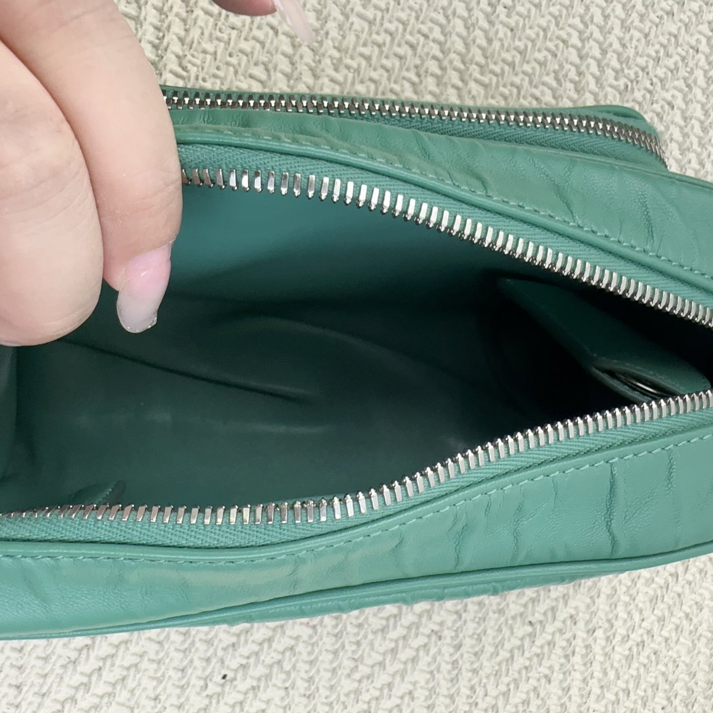 Prada - Camera Bag - Leather - Green - (mini)