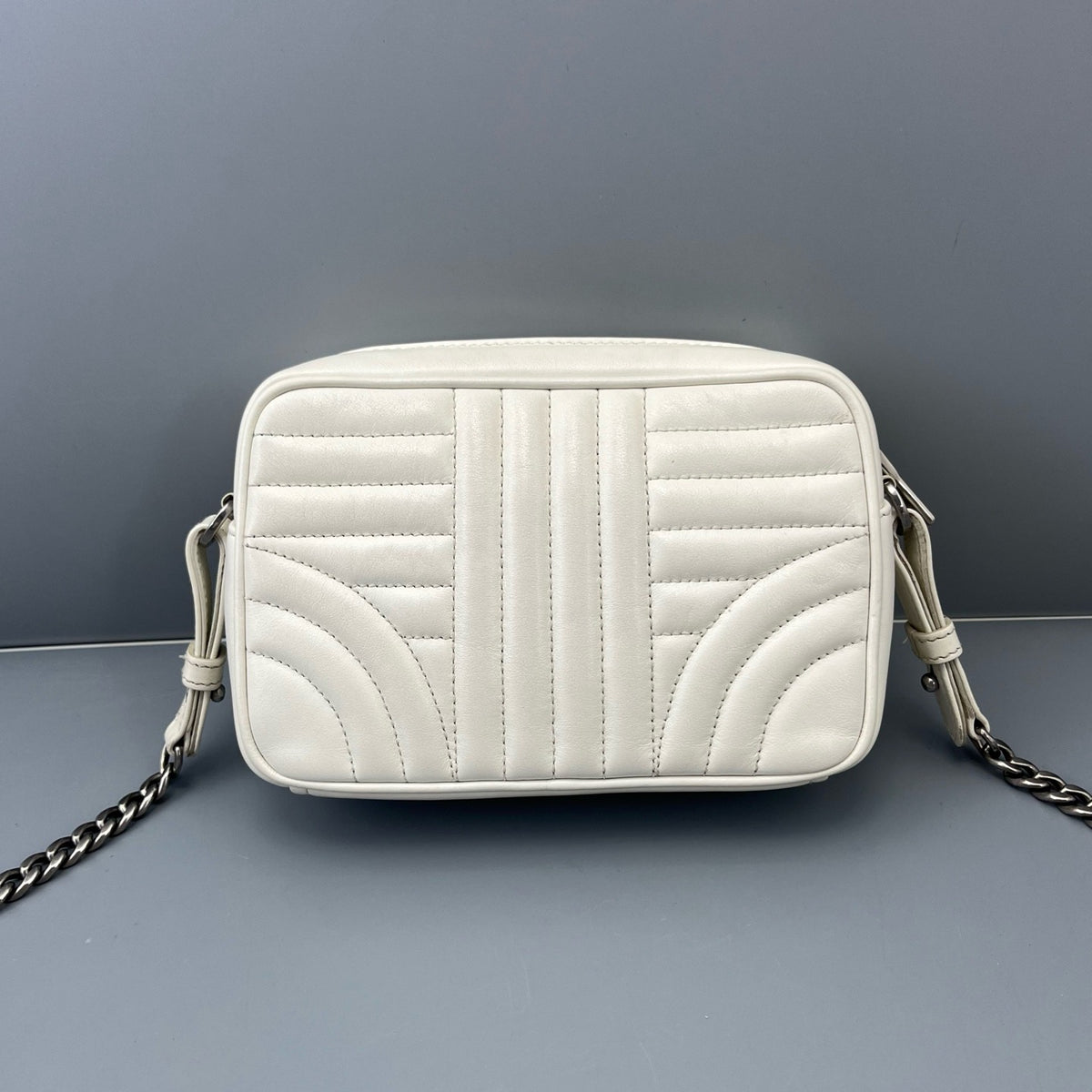 Prada - Camera Bag - Leather - White