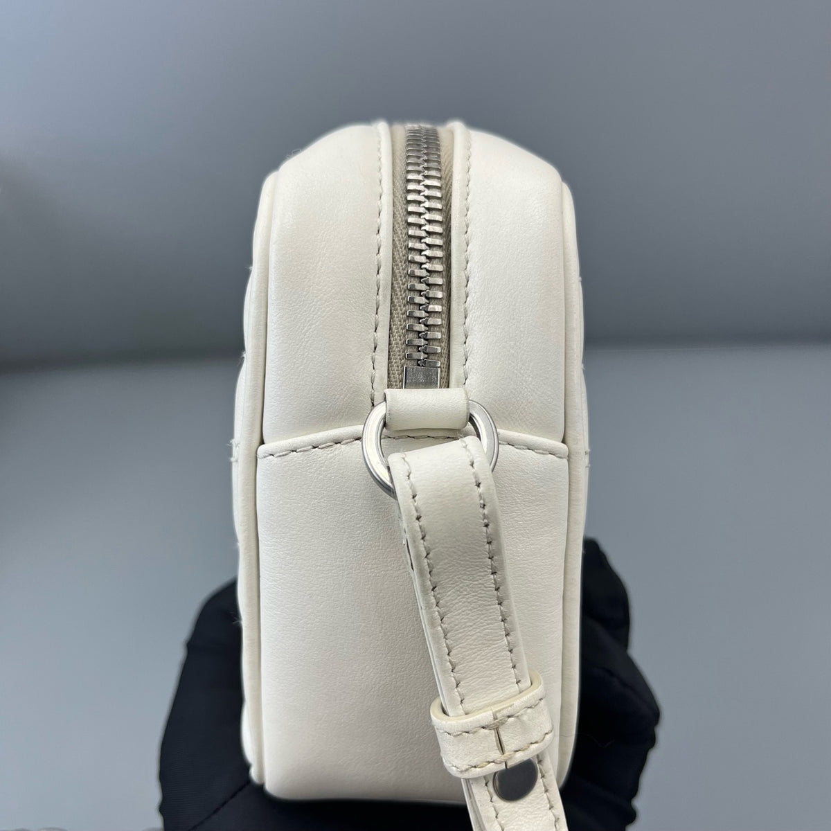 Prada - Camera Bag - Leather - White