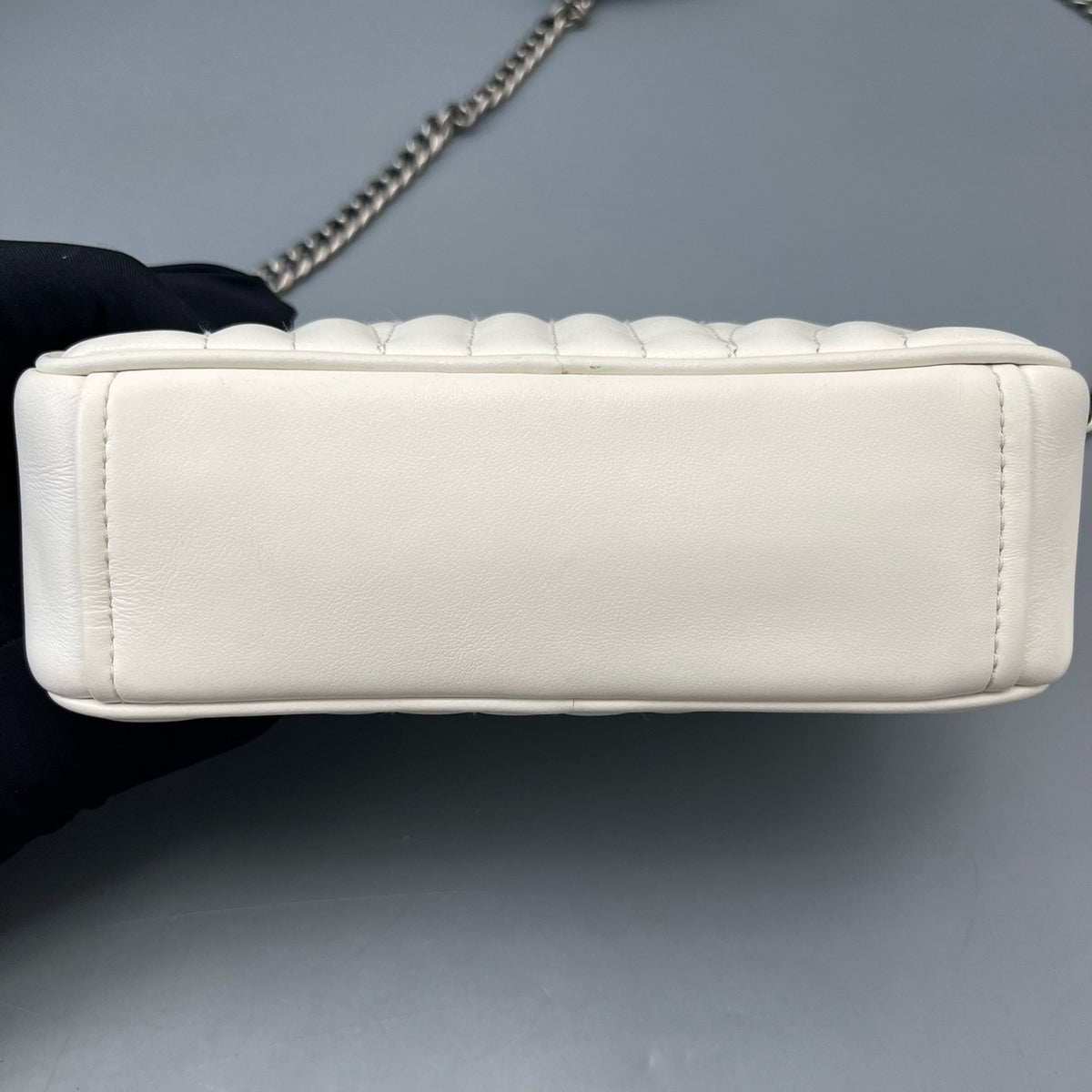 Prada - Camera Bag - Leather - White