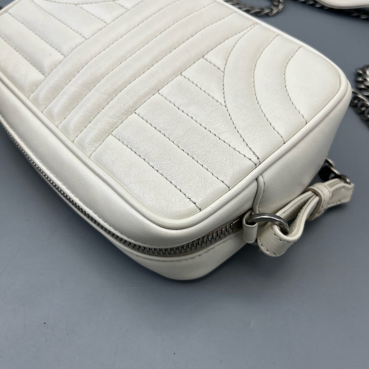 Prada - Camera Bag - Leather - White