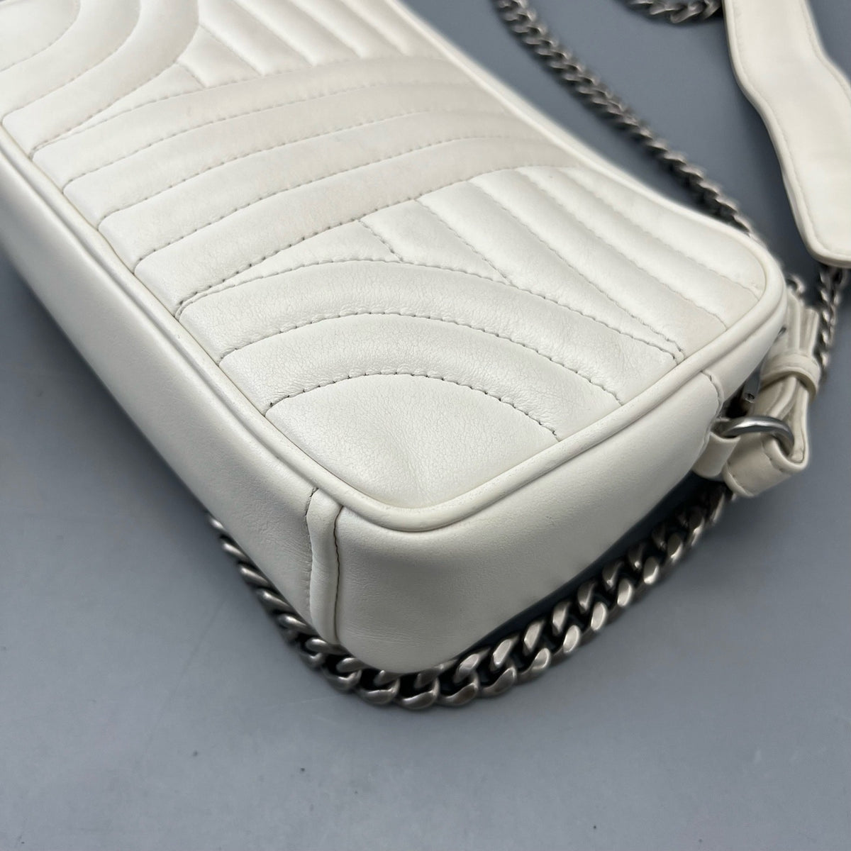 Prada - Camera Bag - Leather - White