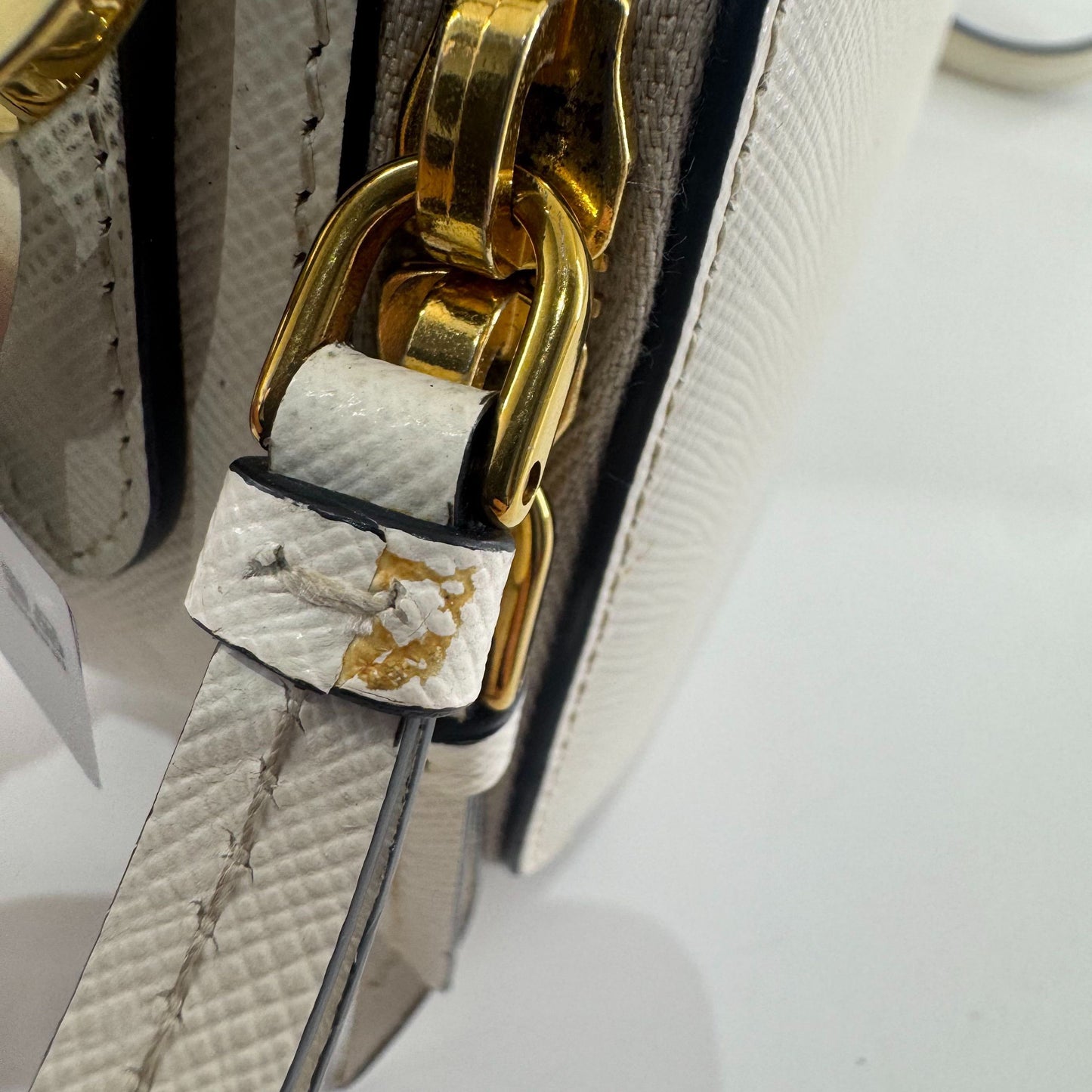 Prada - Camera Bag - Saffiano leather - White - (Mini)