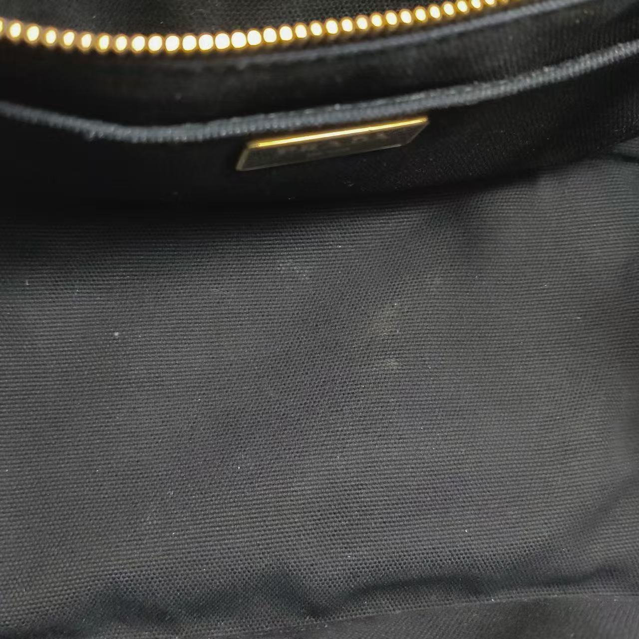 Prada - Canapa Tote - Canvas - Black-Grey - (small)