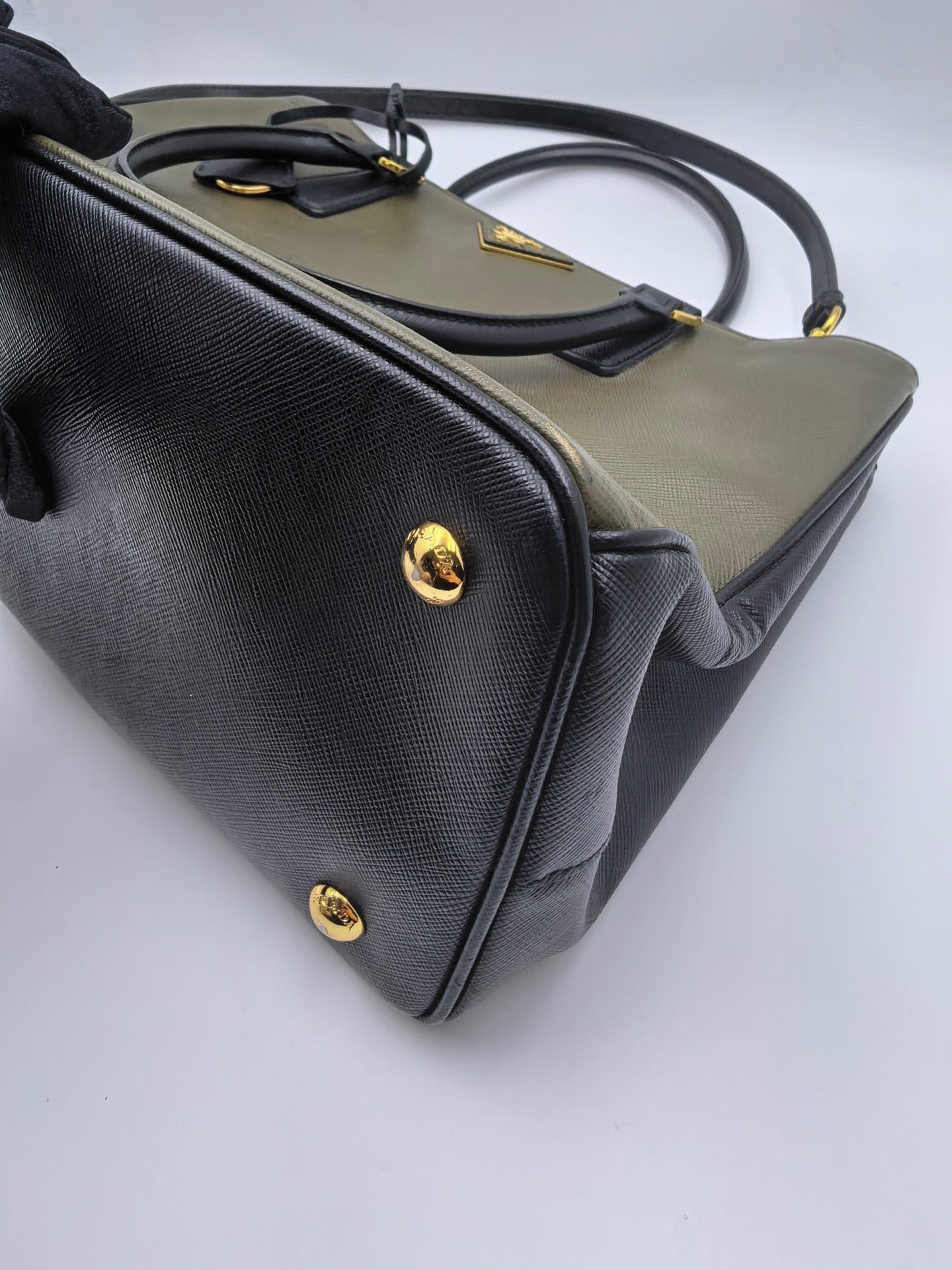 Prada - City Calf - Leather - Green - (large)