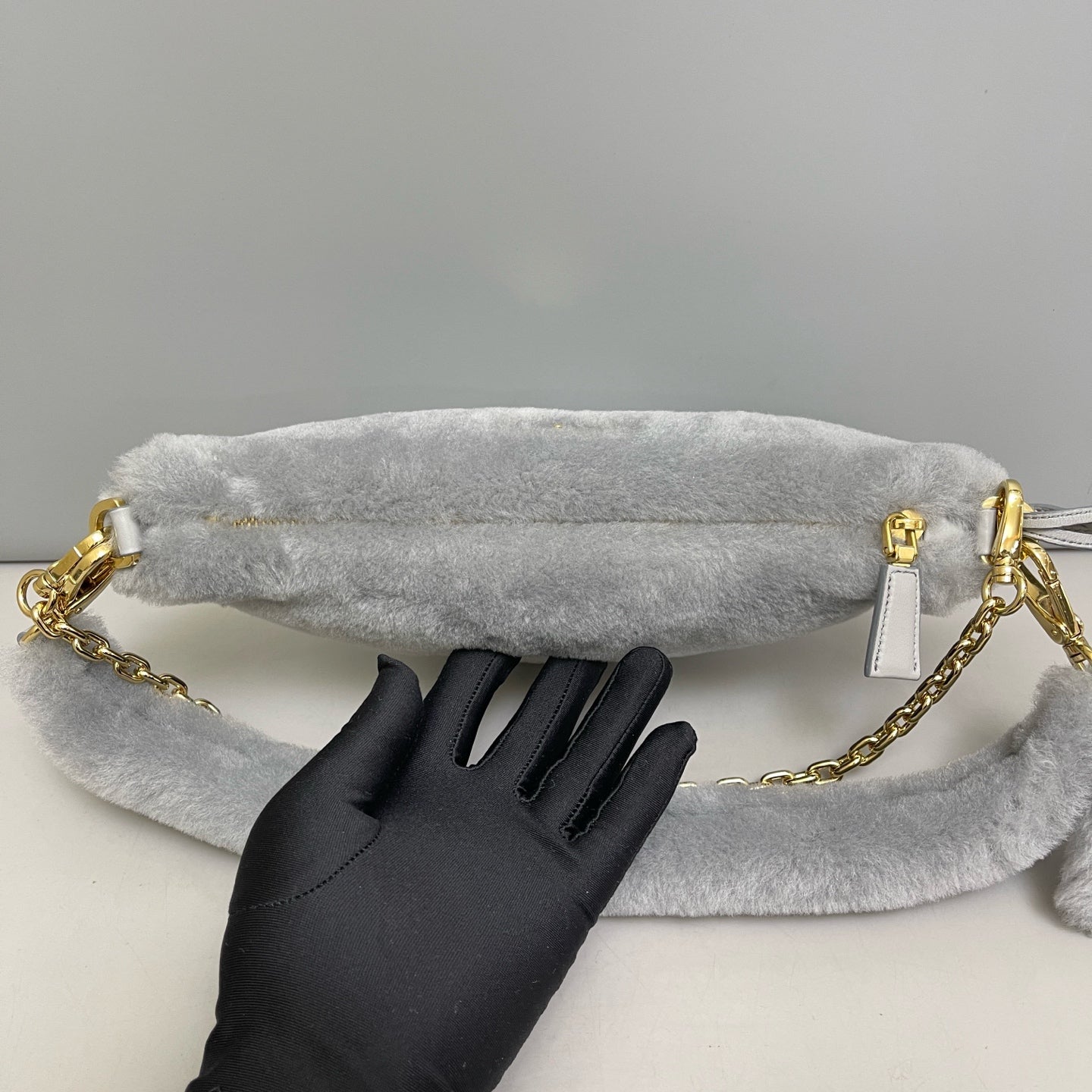 Prada - Cleo - Fur - Grey - (small)