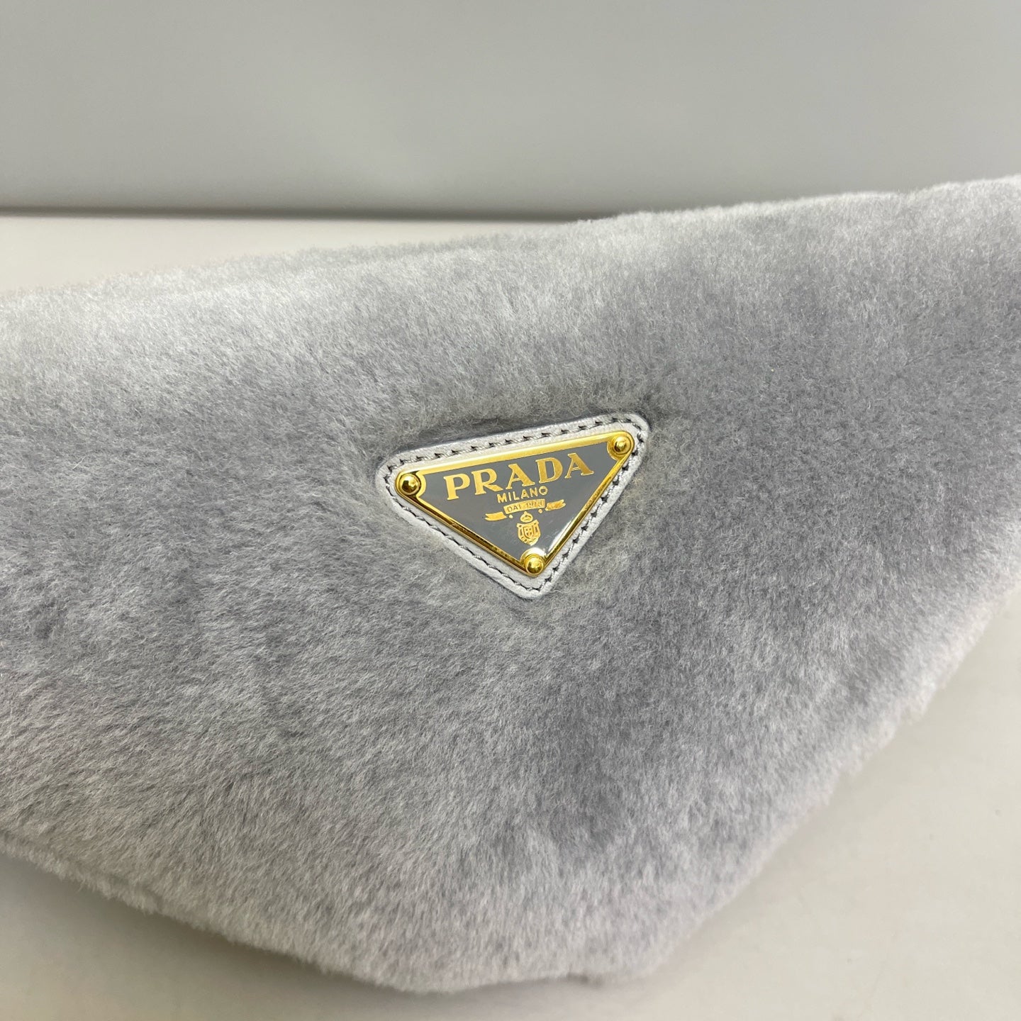 Prada - Cleo - Fur - Grey - (small)