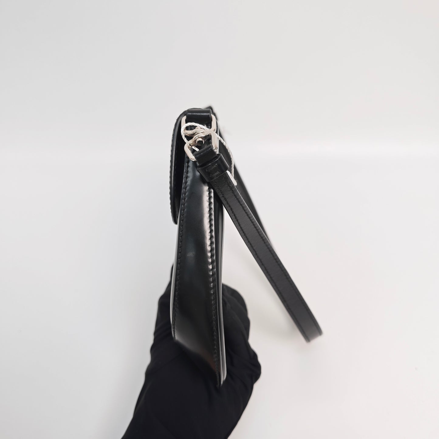Prada - Cleo - Leather - Black - (small)