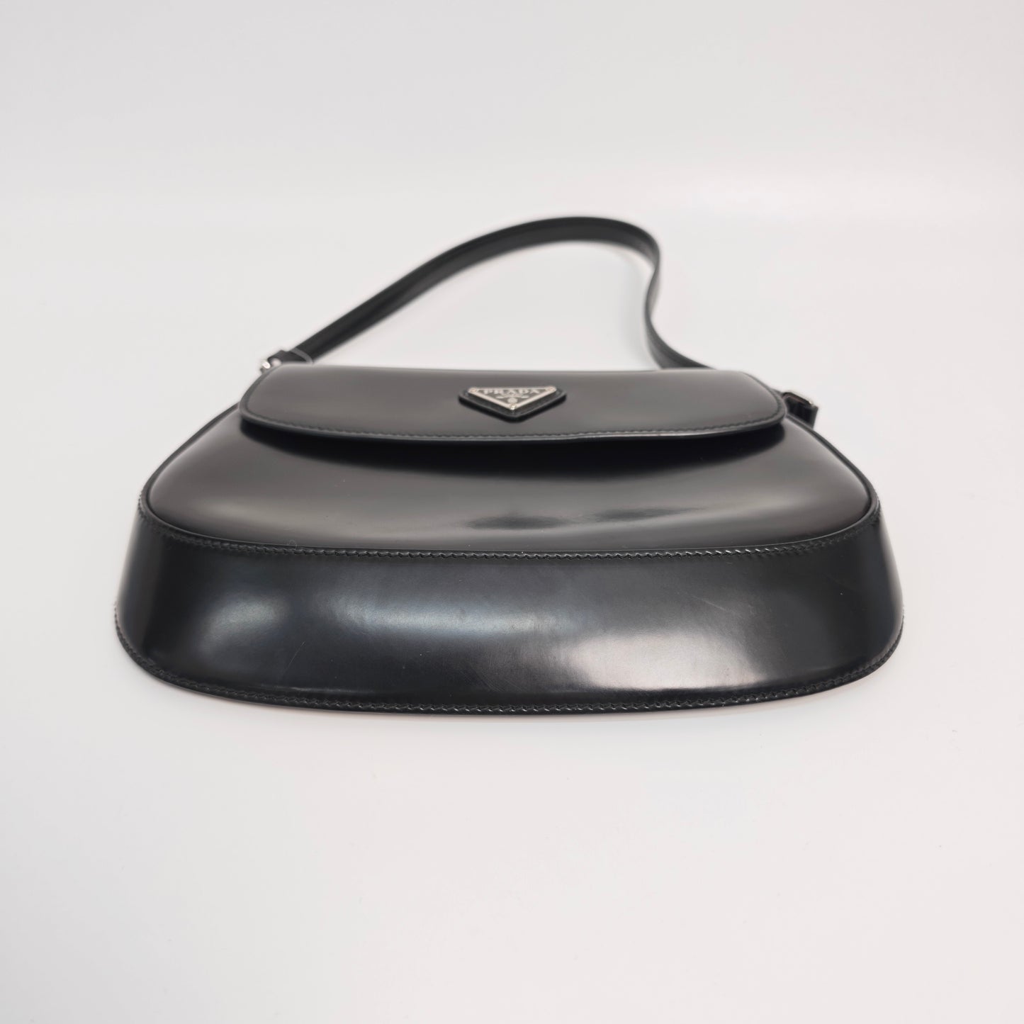 Prada - Cleo - Leather - Black - (small)