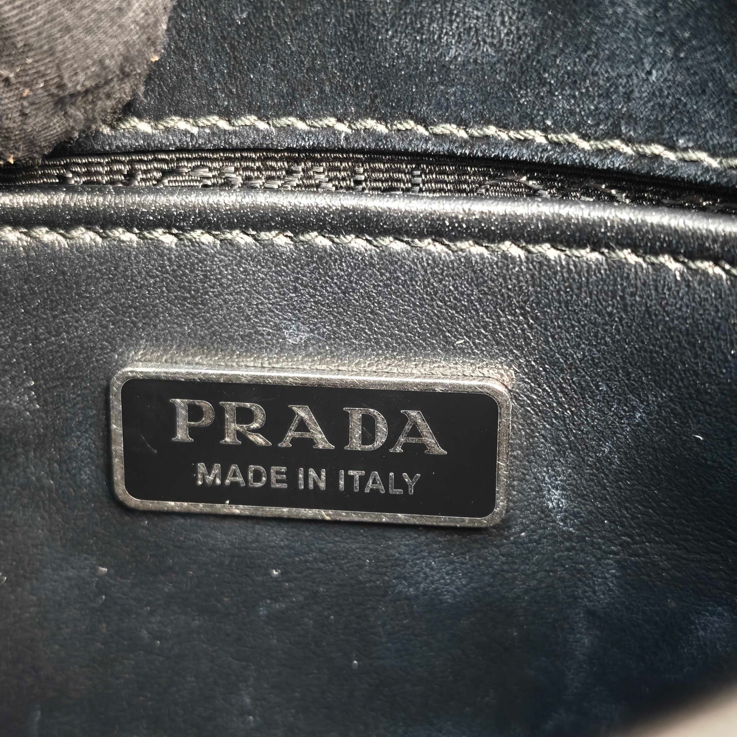 Prada - Cleo - Leather - Black - (small)