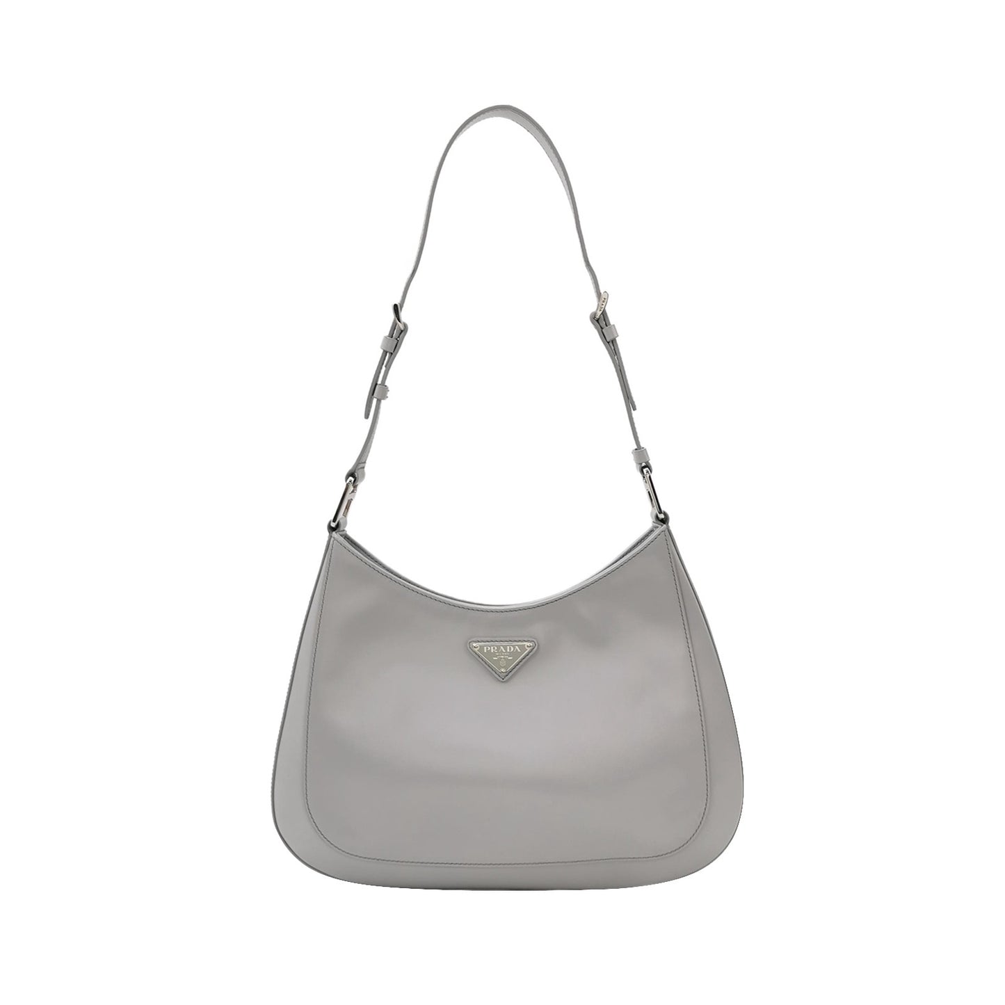 Prada - Cleo - Leather - Grey - (medium)