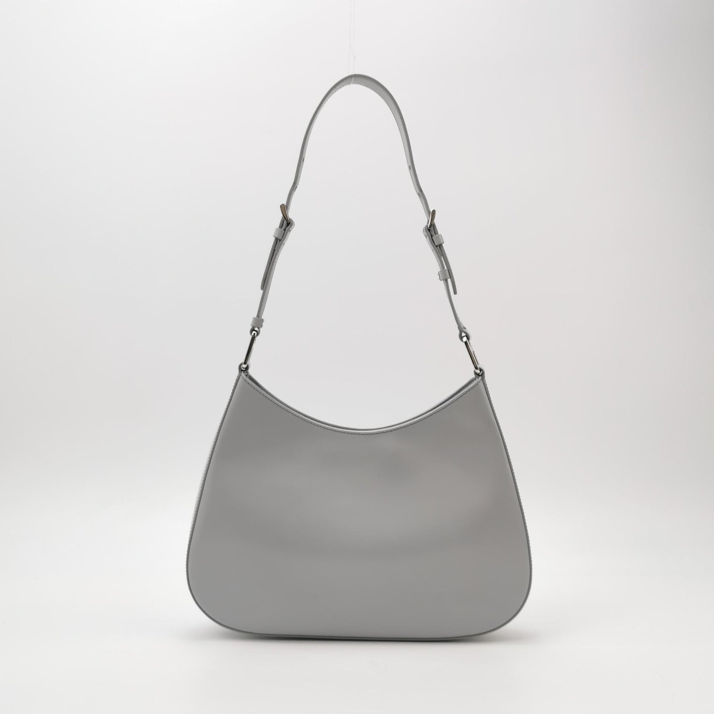 Prada - Cleo - Leather - Grey - (medium)