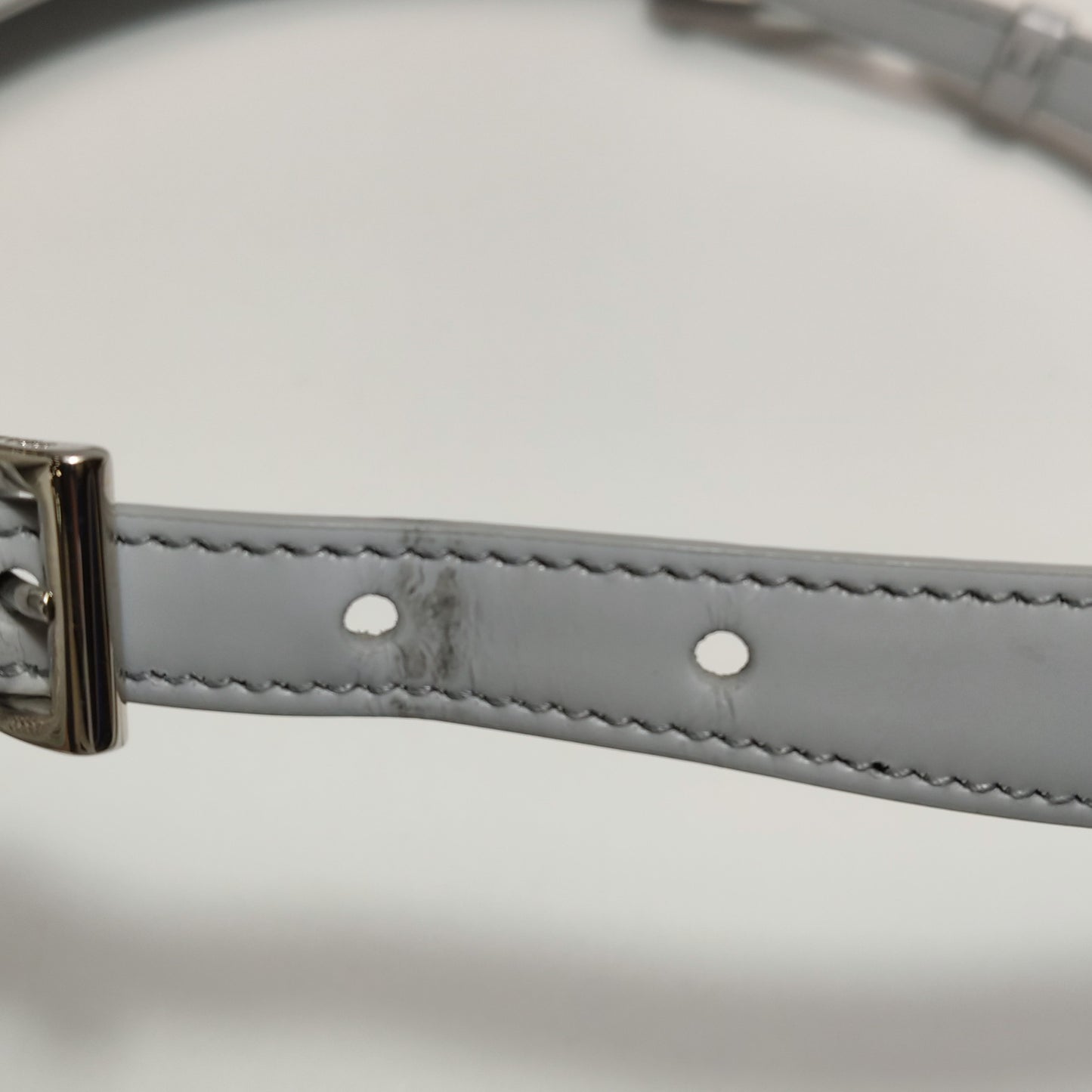 Prada - Cleo - Leather - Grey - (medium)